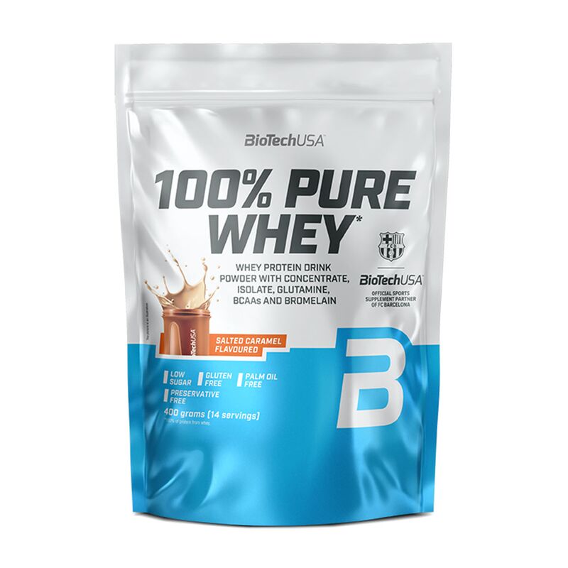 Biotech USA 100% Pure Whey 400g Salziges Karamell