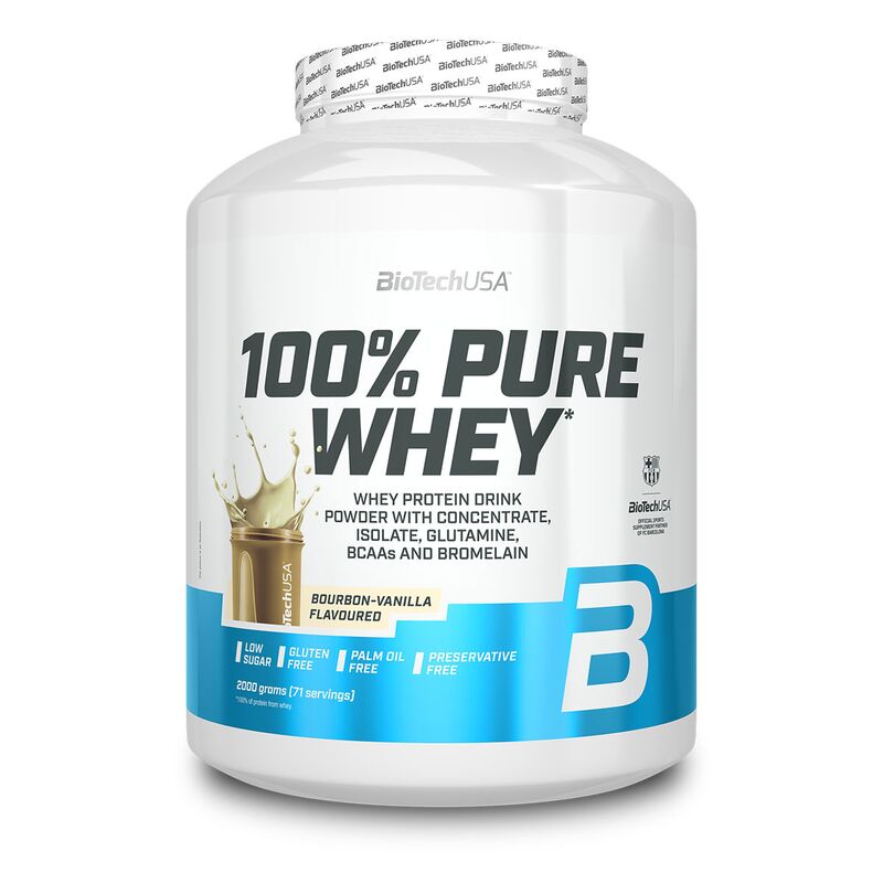 Biotech USA 100% Pure Whey 2000g Bourbon-Vanille