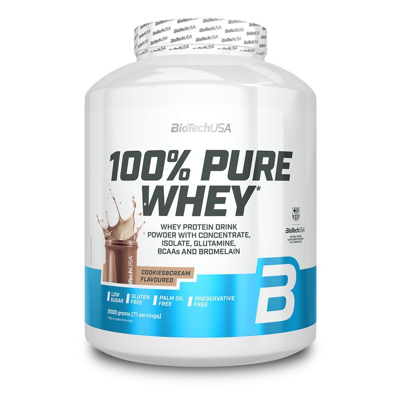 Biotech USA 100% Pure Whey 2000g Cookies & Cream