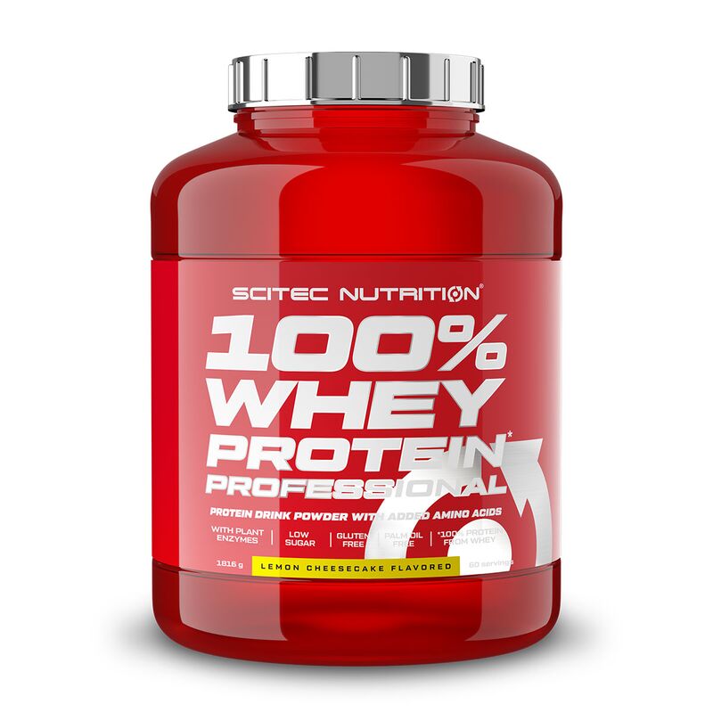 Scitec Nutrition 100% Whey Protein Professional 1816g Zitrone-K?sekuchen