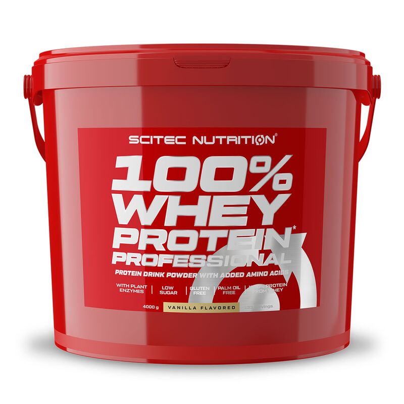 Scitec Nutrition 100% Whey Protein Professional 4000g Vanille