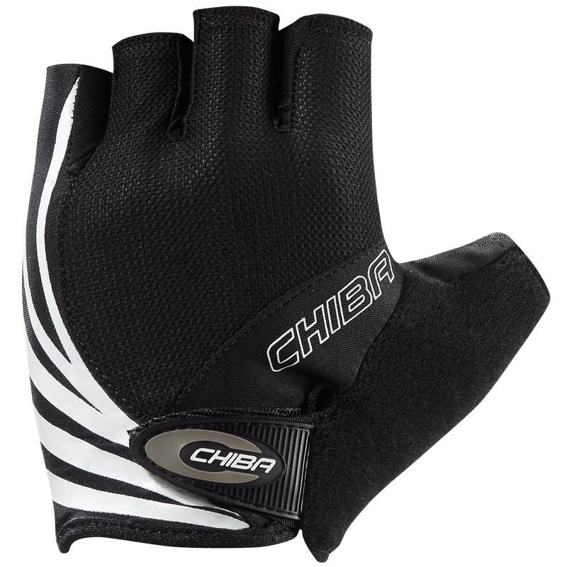 Chiba Sport Fahrradhandschuhe Schwarz - S
