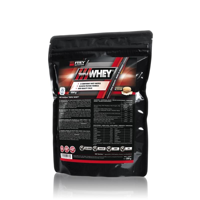 Frey Nutrition Triple Whey 500g Cookies & Cream