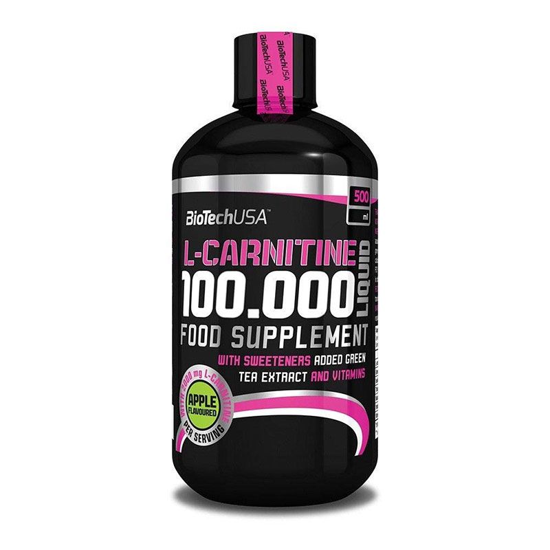 Biotech USA L-Carnitine 100000 Liquid 500ml Kirsche