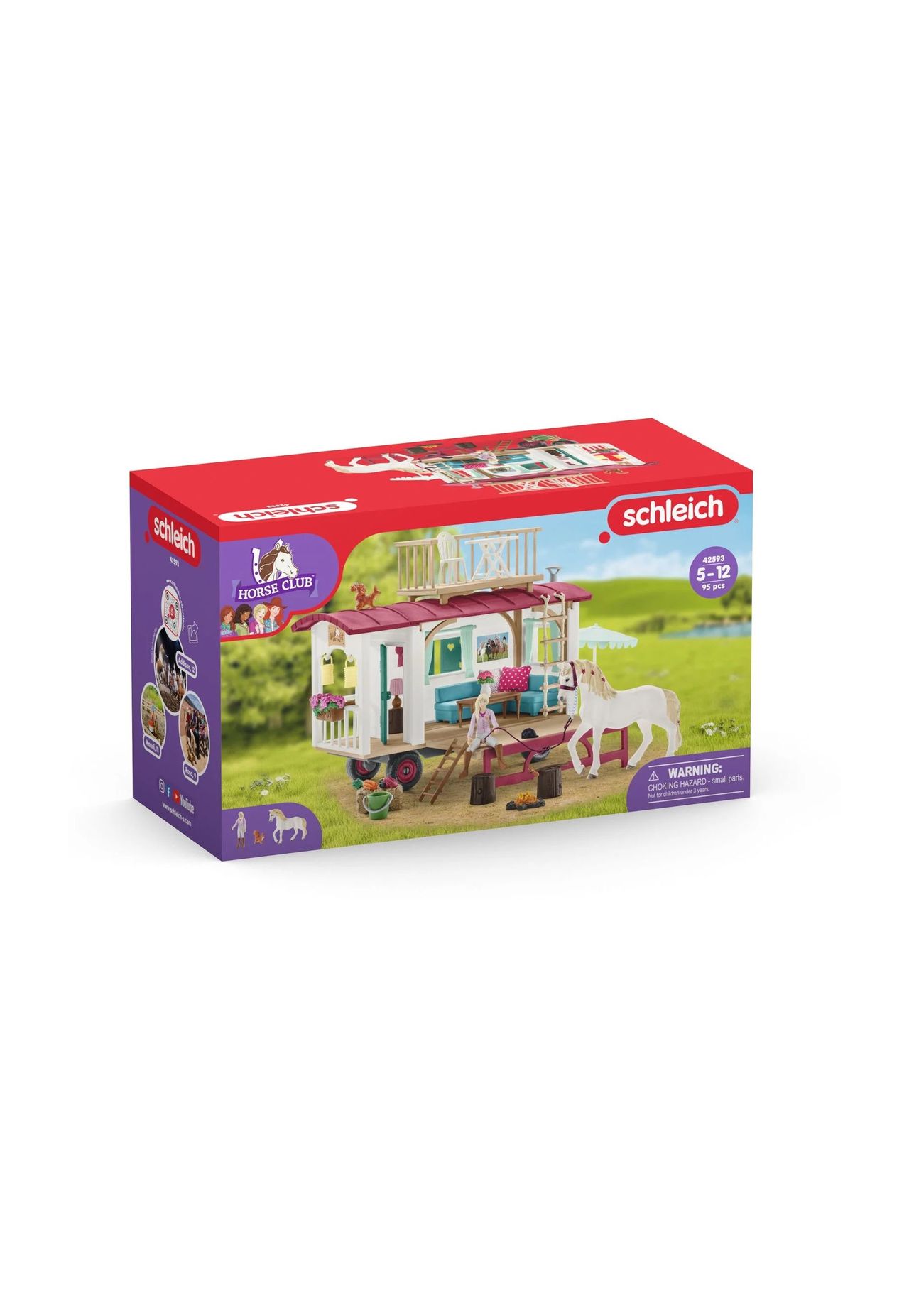 schleich® Horse Club - Wohnwagen für geheime Club-Treffen 42593, DUMMY, 99