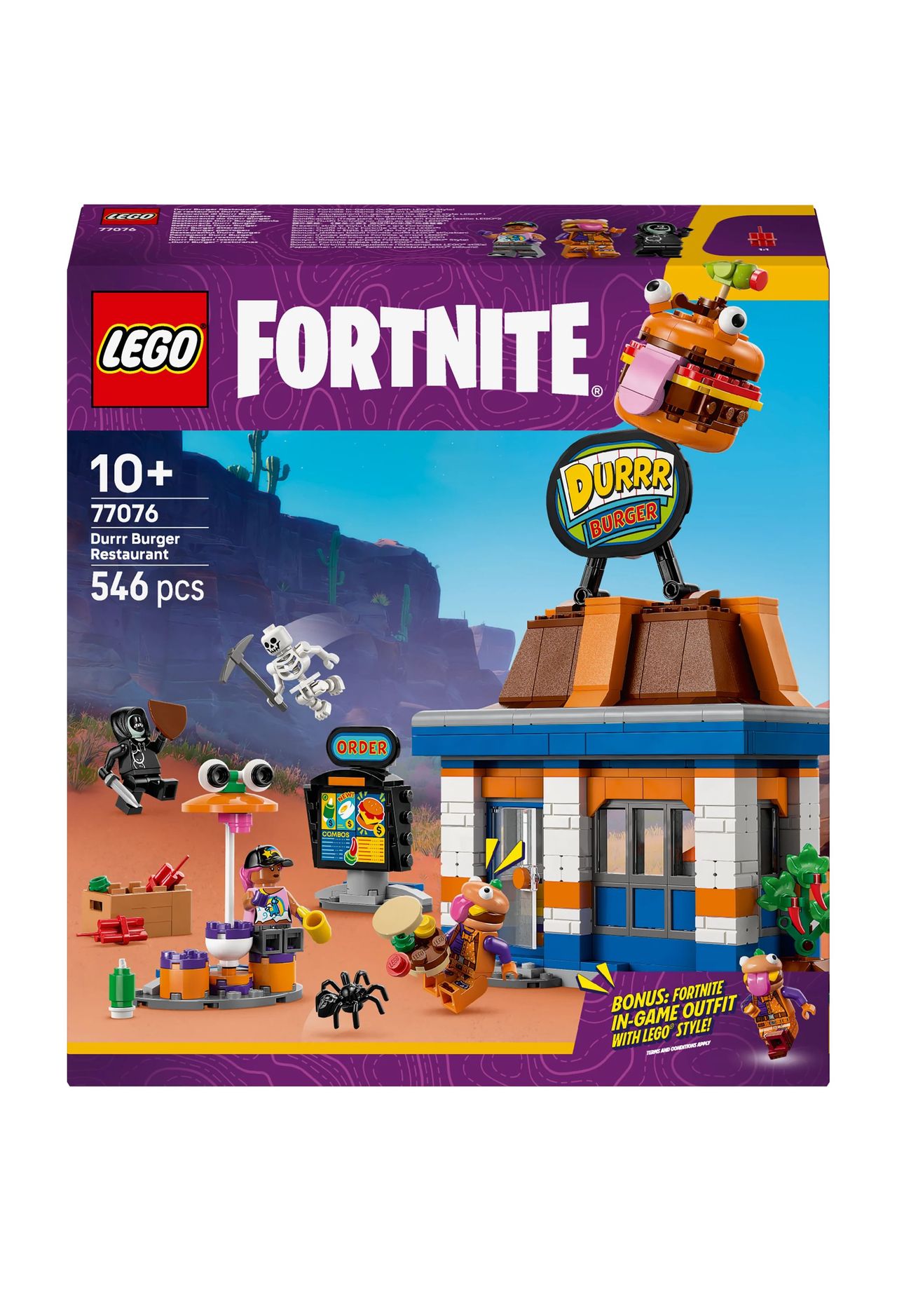 LEGO® Fortnite® - 77076 Durrr Burger Restaurant