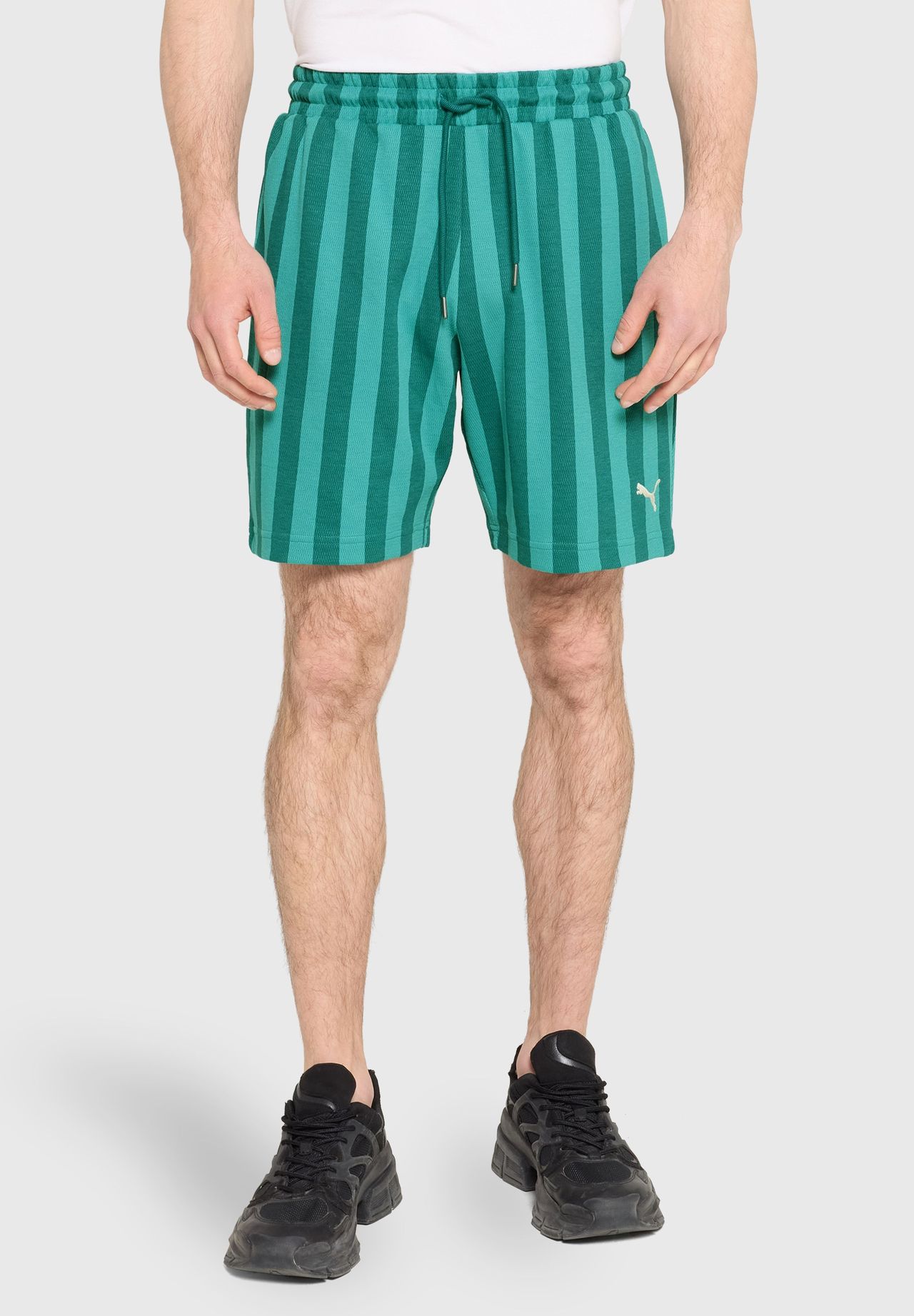 PUMA® Jogging-Shorts Puma Class, Tunnelzug, für Herren, grün, XL