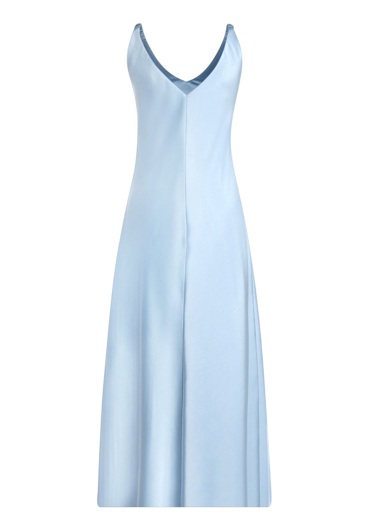 Vera Mont Abendkleid mit breiten Trägern, blau, 36