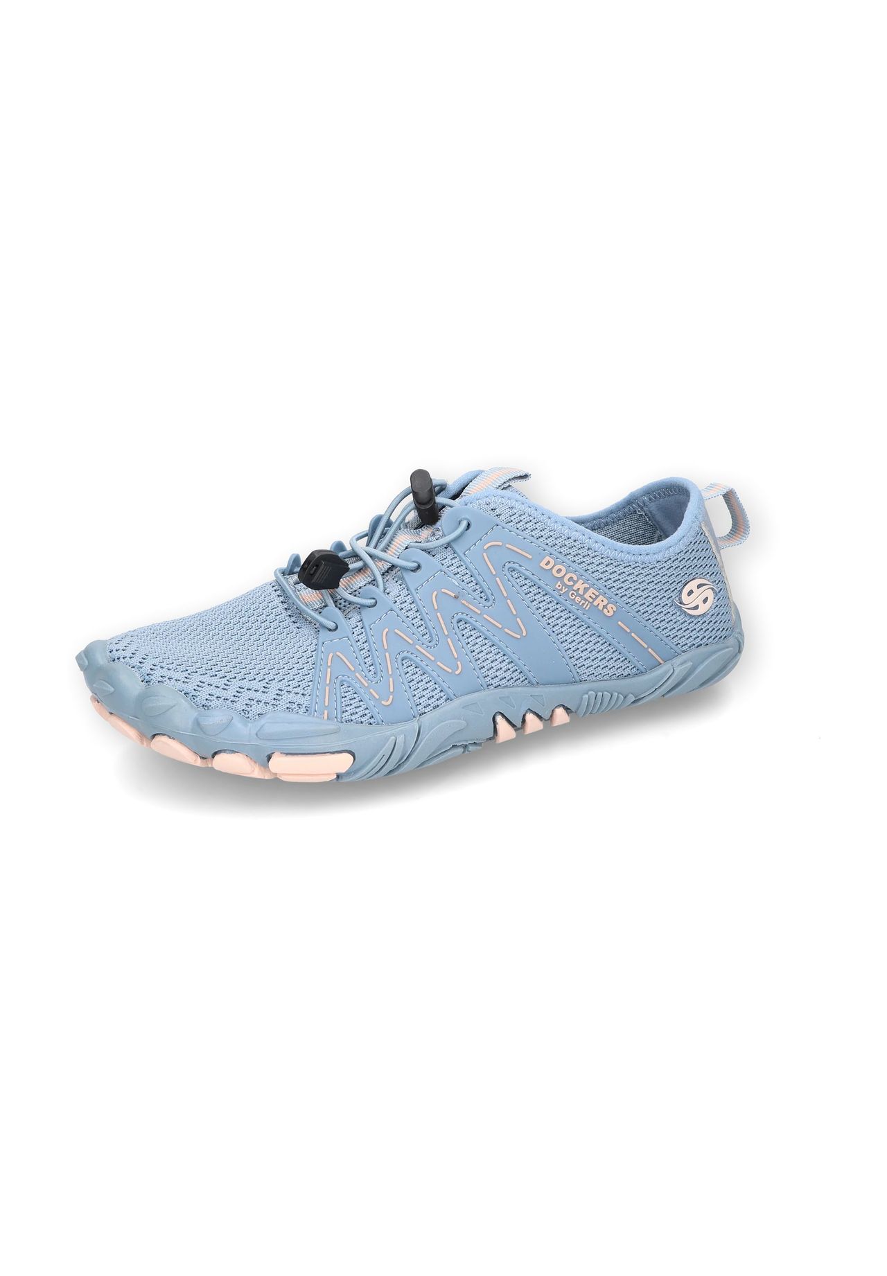 Dockers® by Gerli Barfußschuhe, Gummizugschnürung, wasserdicht, für Damen, blau, 37