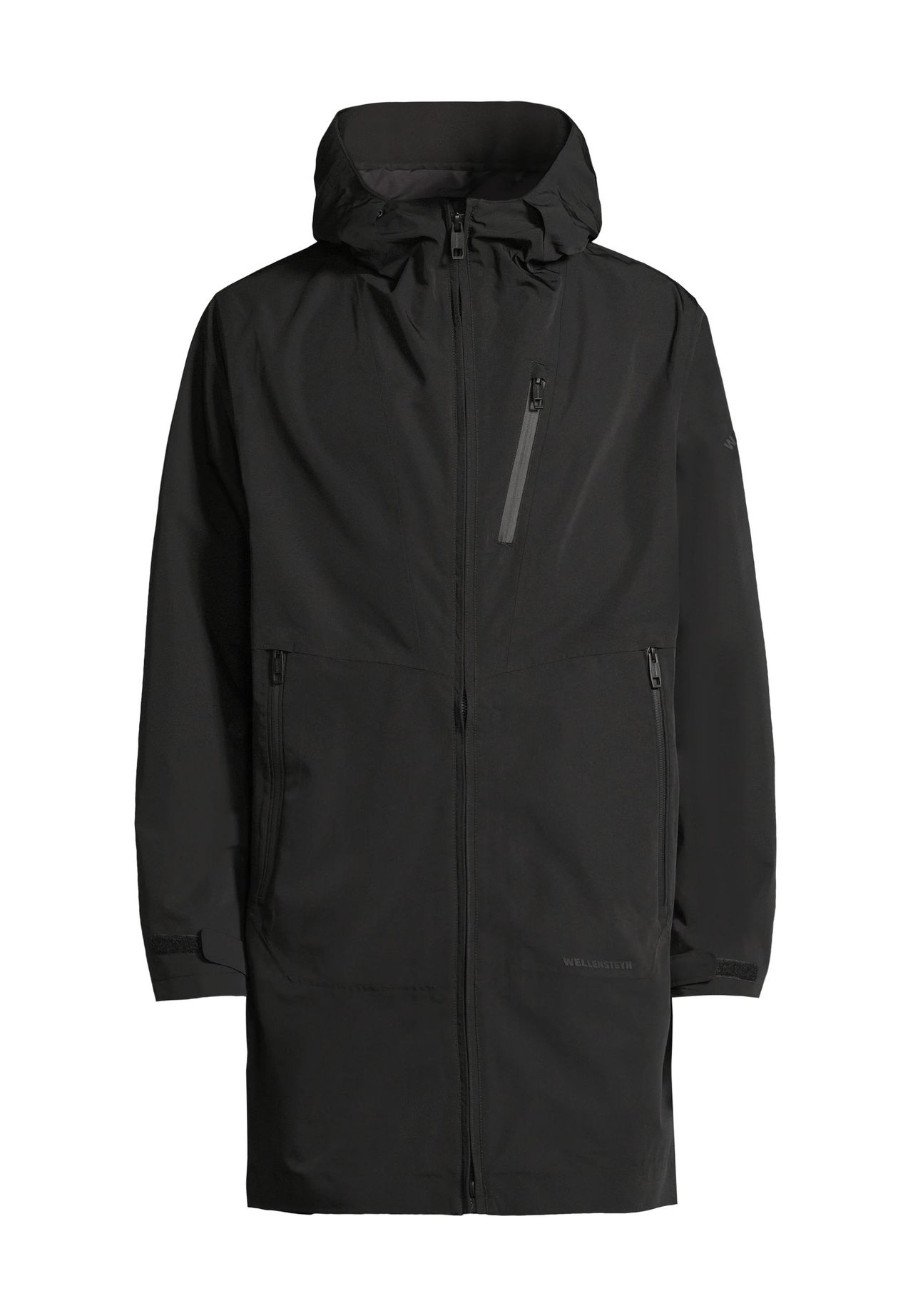 WELLENSTEYN Regenmantel 'Metropolis Men', wasserdicht, winddicht, für Herren, schwarz, L