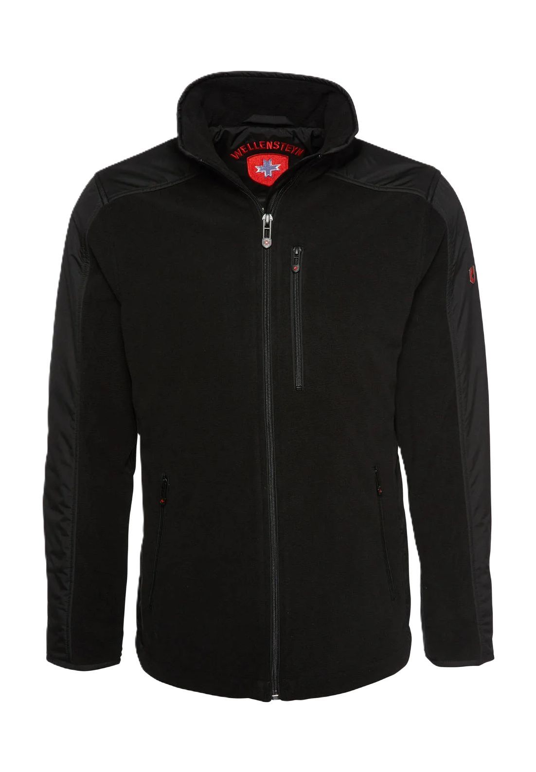 WELLENSTEYN Funktionsjacke, windabweisend, wasserabweisend, für Herren, schwarz, M