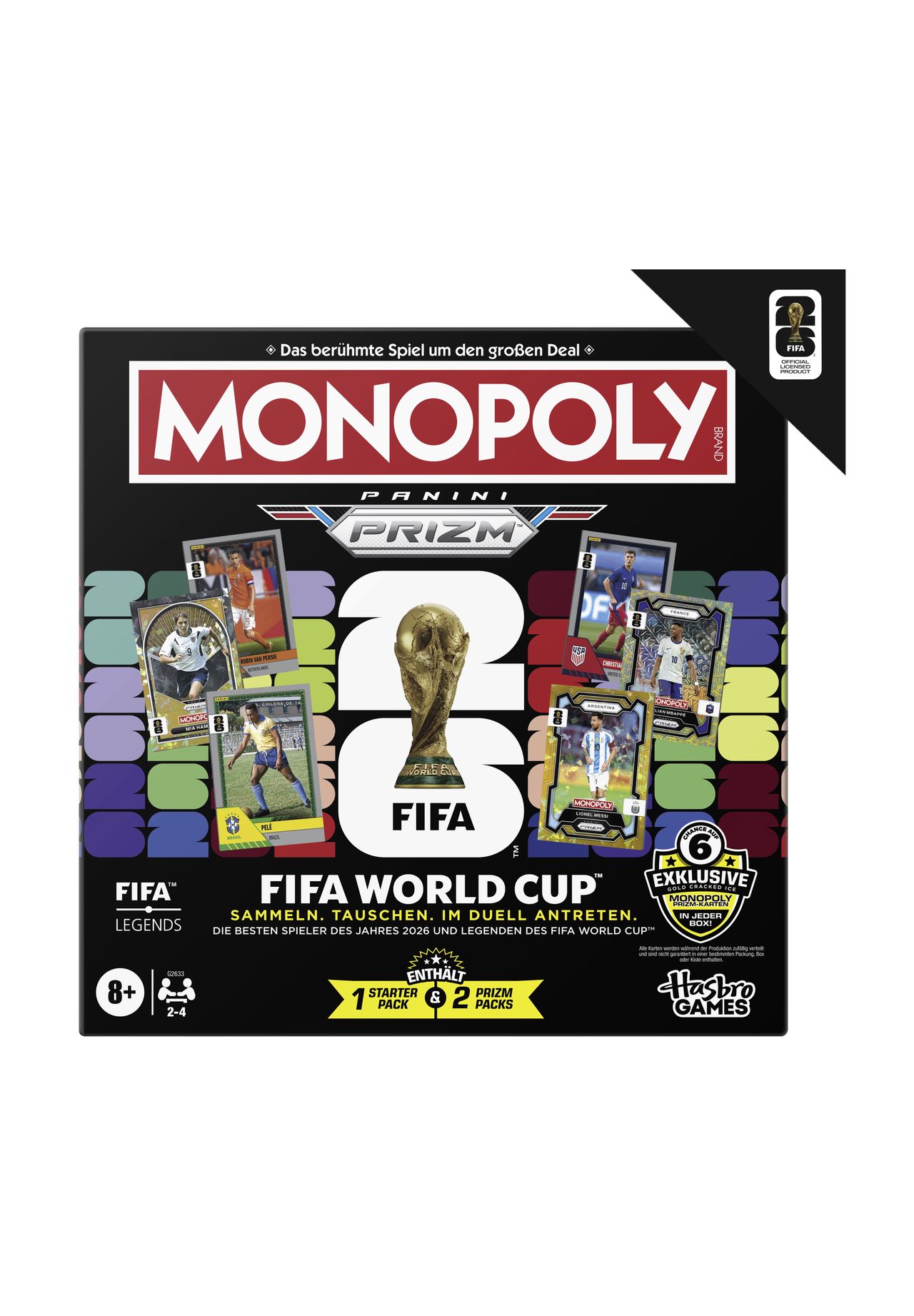 Hasbro Monopoly FIFA Edition, MEHRFARBIG, 99