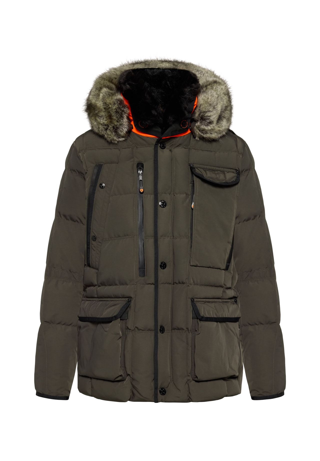 WELLENSTEYN Parka Marvellous-870, Stehkragen, für Herren, blau, L