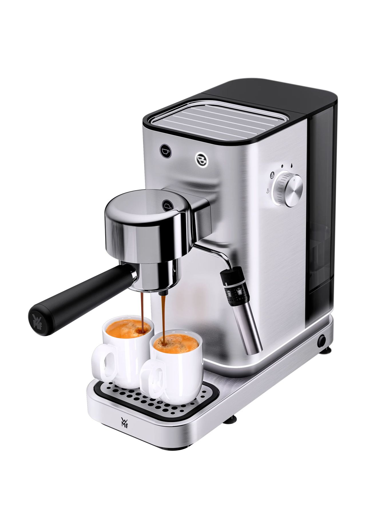 WMF Espresso Siebträgermaschine, silber, 99