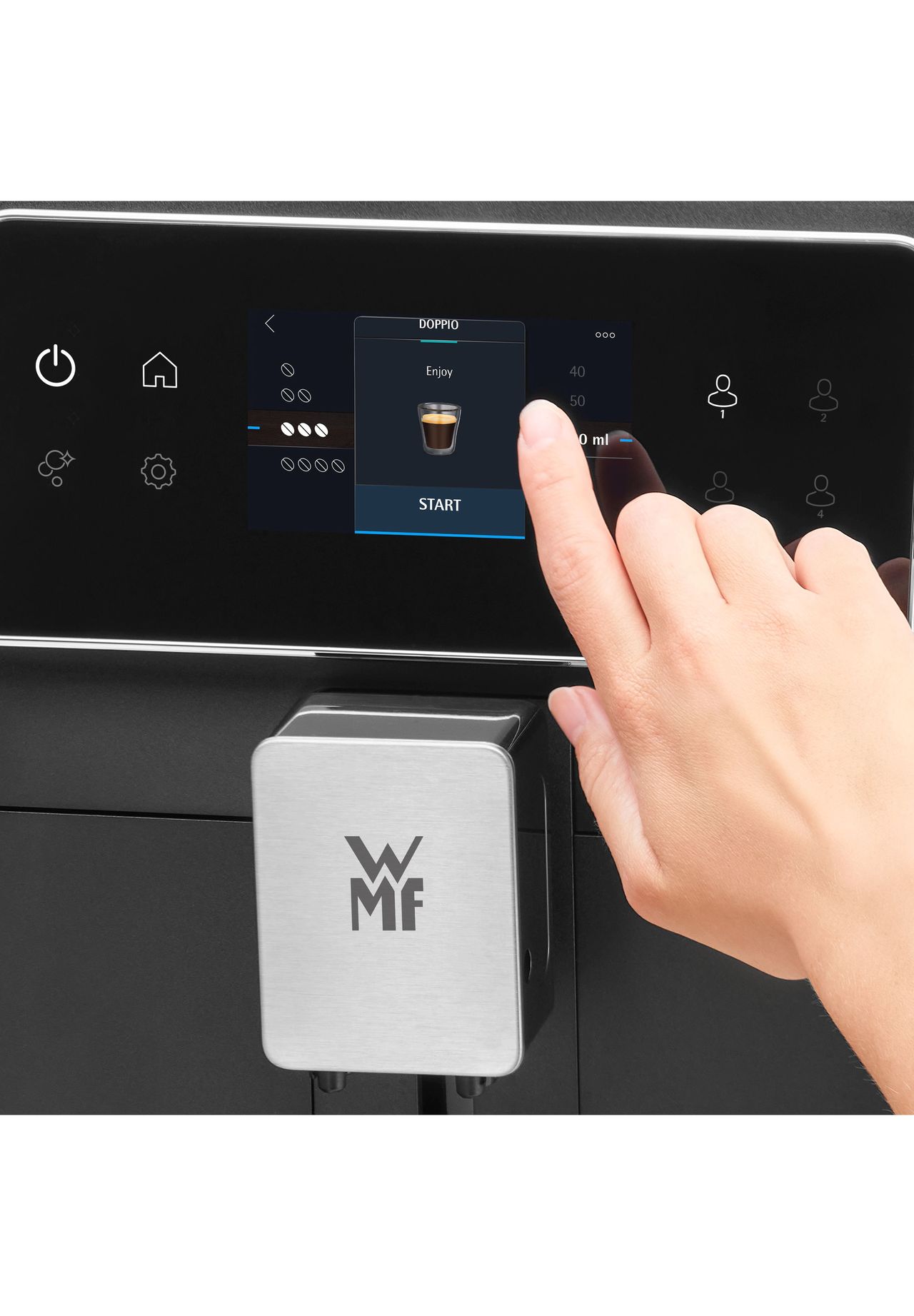 WMF Kaffeevollautomat Perfection 840L, 15 bar, schwarz