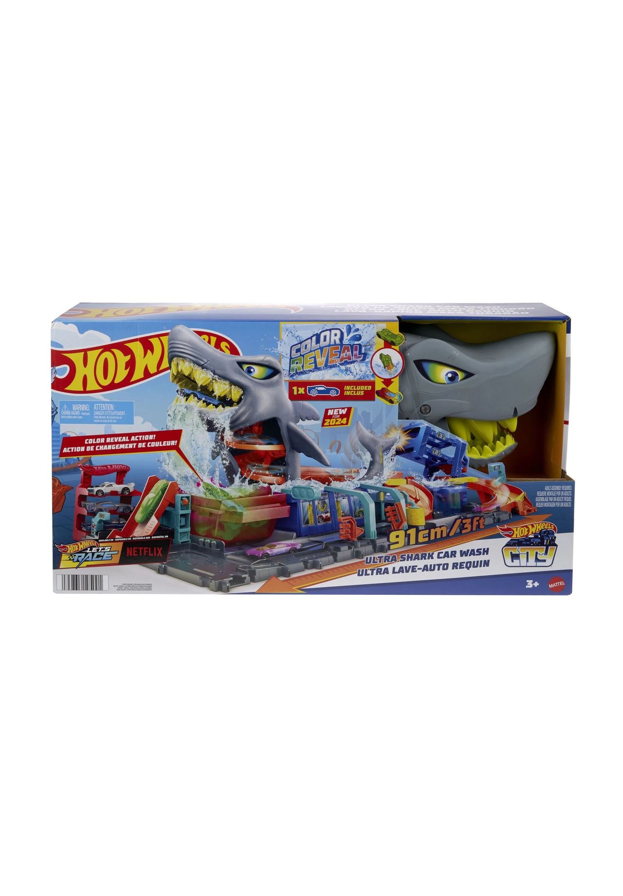 Hot Wheels City Ultimative Hai Auto-Waschanlage