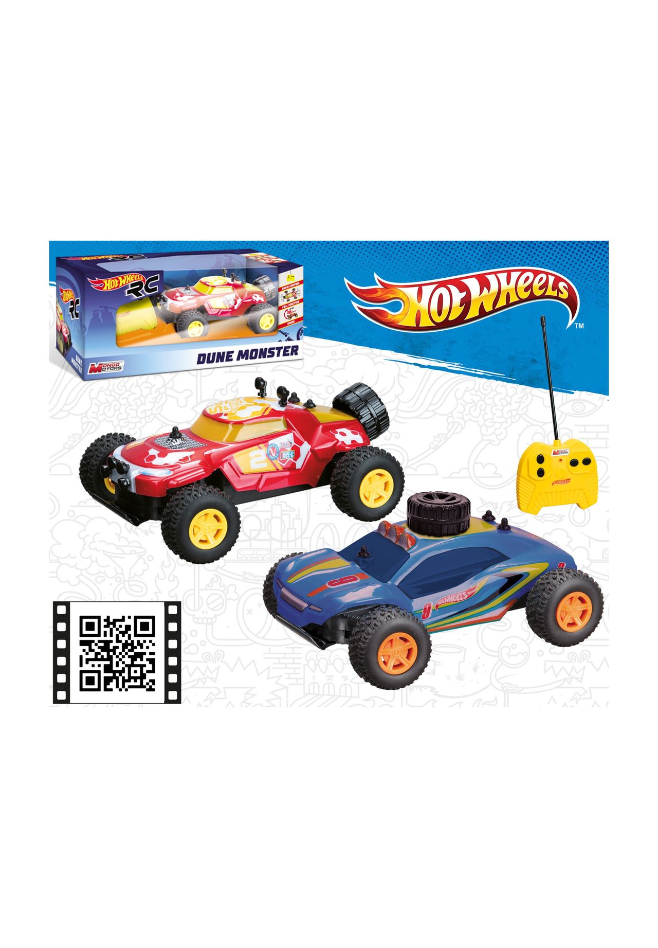 HAPPY PEOPLE® Ferngesteuertes Auto 'Dune Monster', mehrfarbig, 99