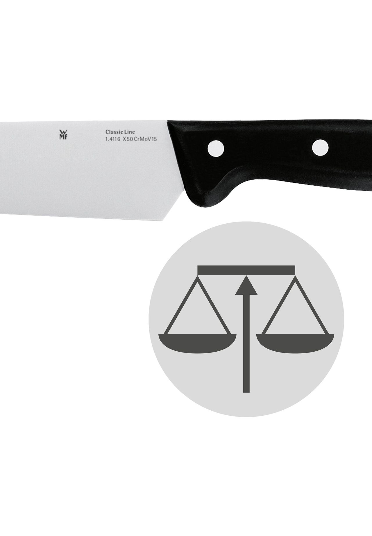 WMF Fleischmesser 'Classic Line', schwarz