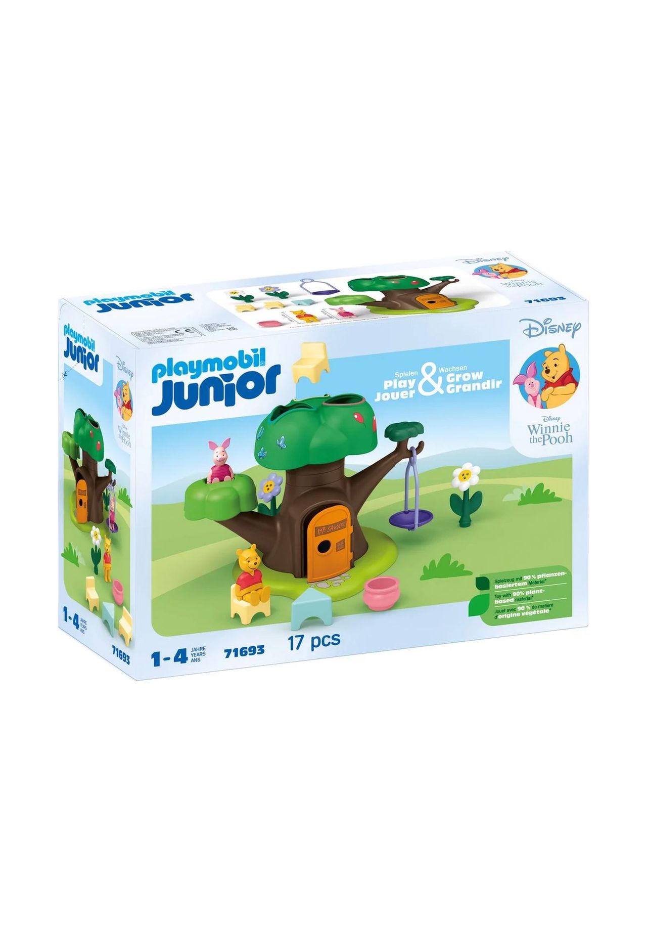 playmobil® Junior - Winnie Puuhs & Ferkel 71693, 152 MEHRFARBIG, 99
