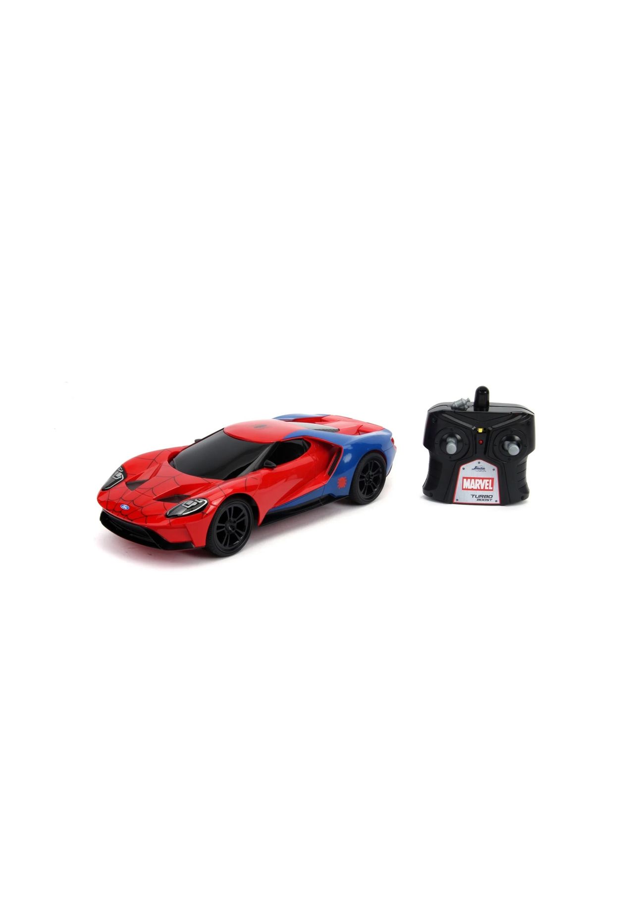 DICKIE TOYS Ferngesteuertes Auto, RC 'Marvel Spider-Man 2017 Ford GT', rot