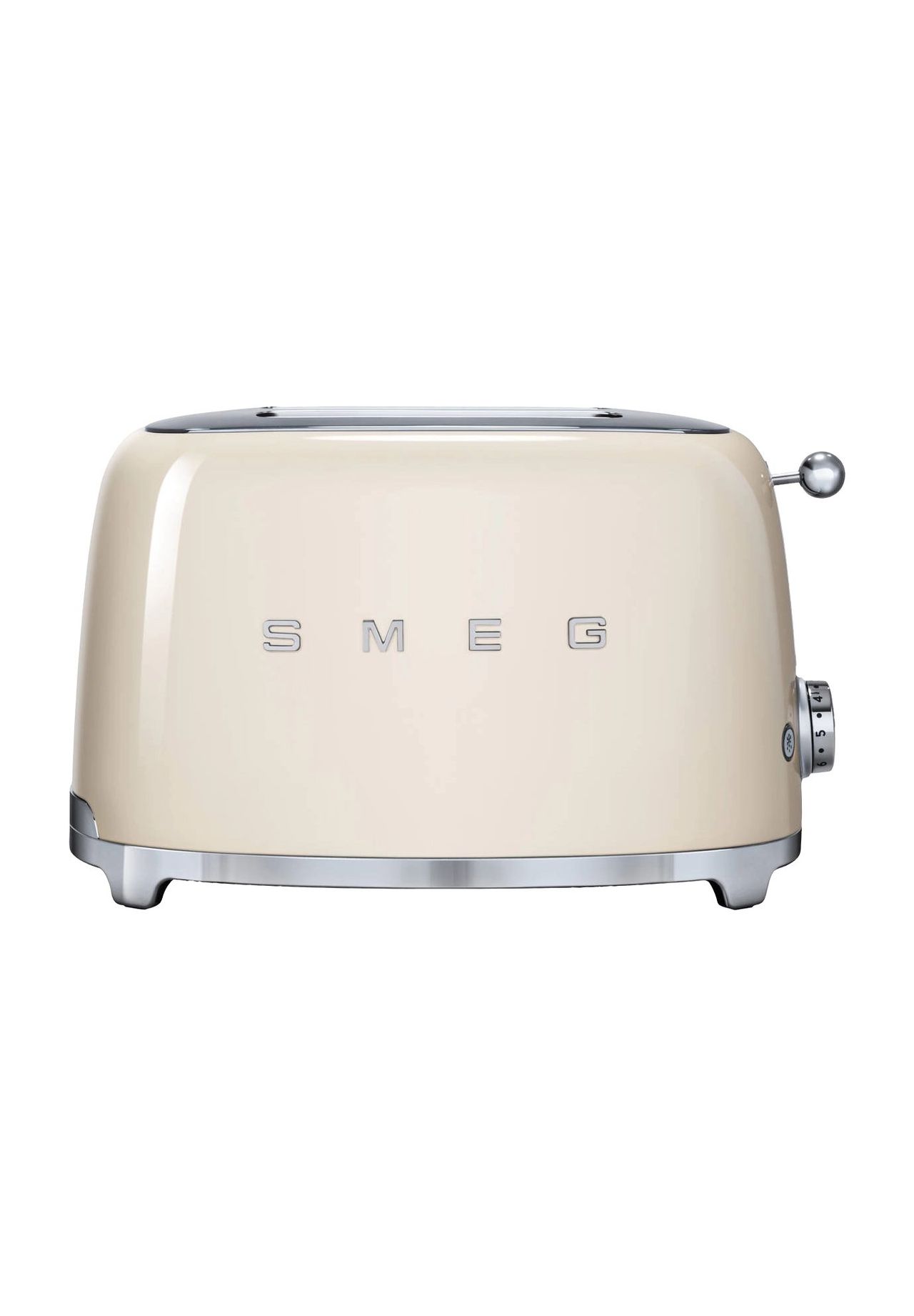 smeg Toaster '50's Style TSF01RDEU', 2-Scheiben-Toaster, 950 W, beige, 99
