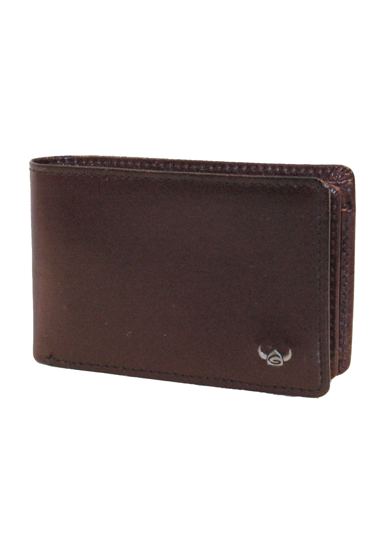 Golden Head® Geldbörse, Leder, Emblem, uni, für Herren, rot, 99