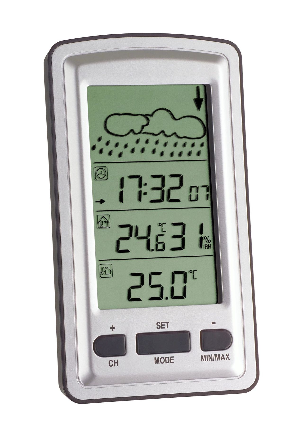 TFA® Funk-Wetterstation 'Axis', silber