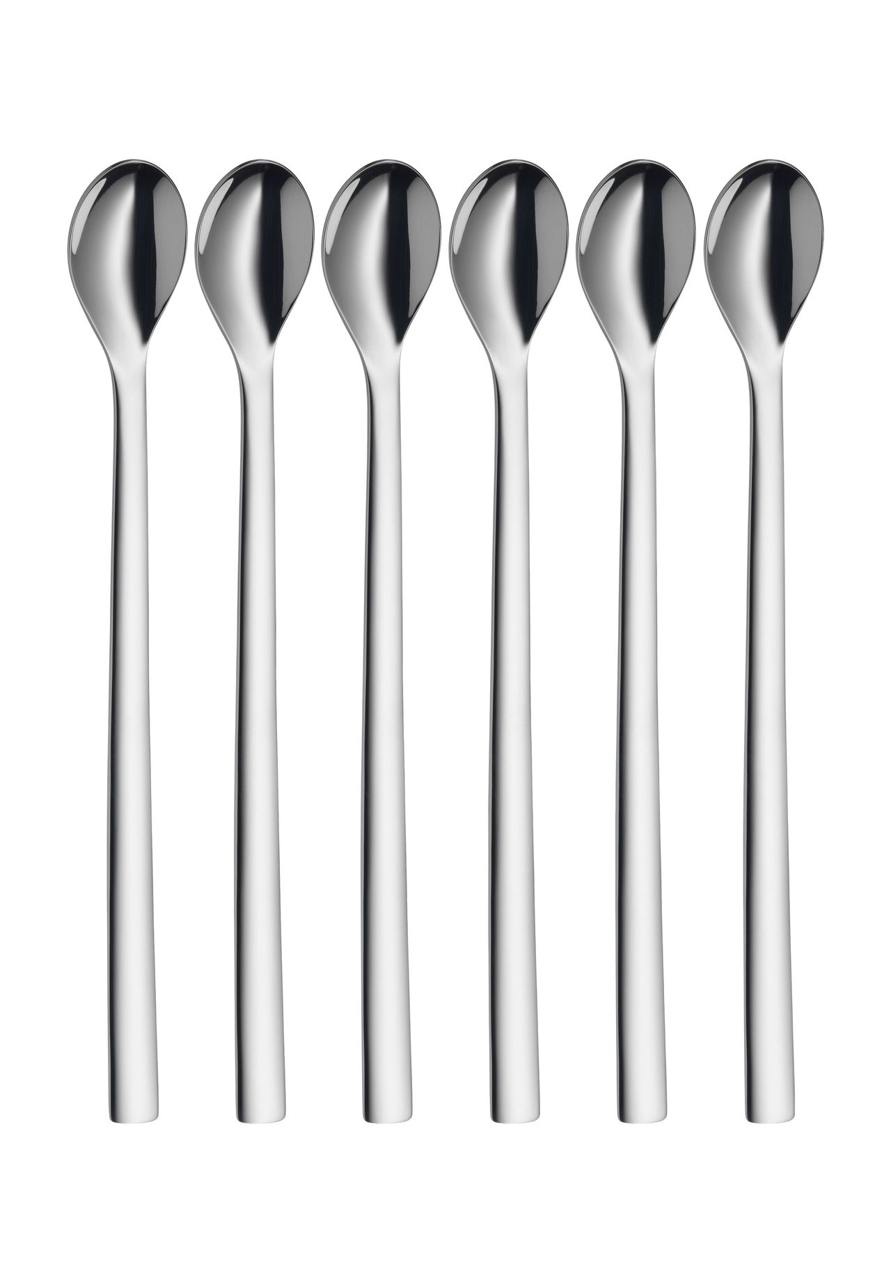 WMF Longdrinklöffel-Set, 6-teilig, silber