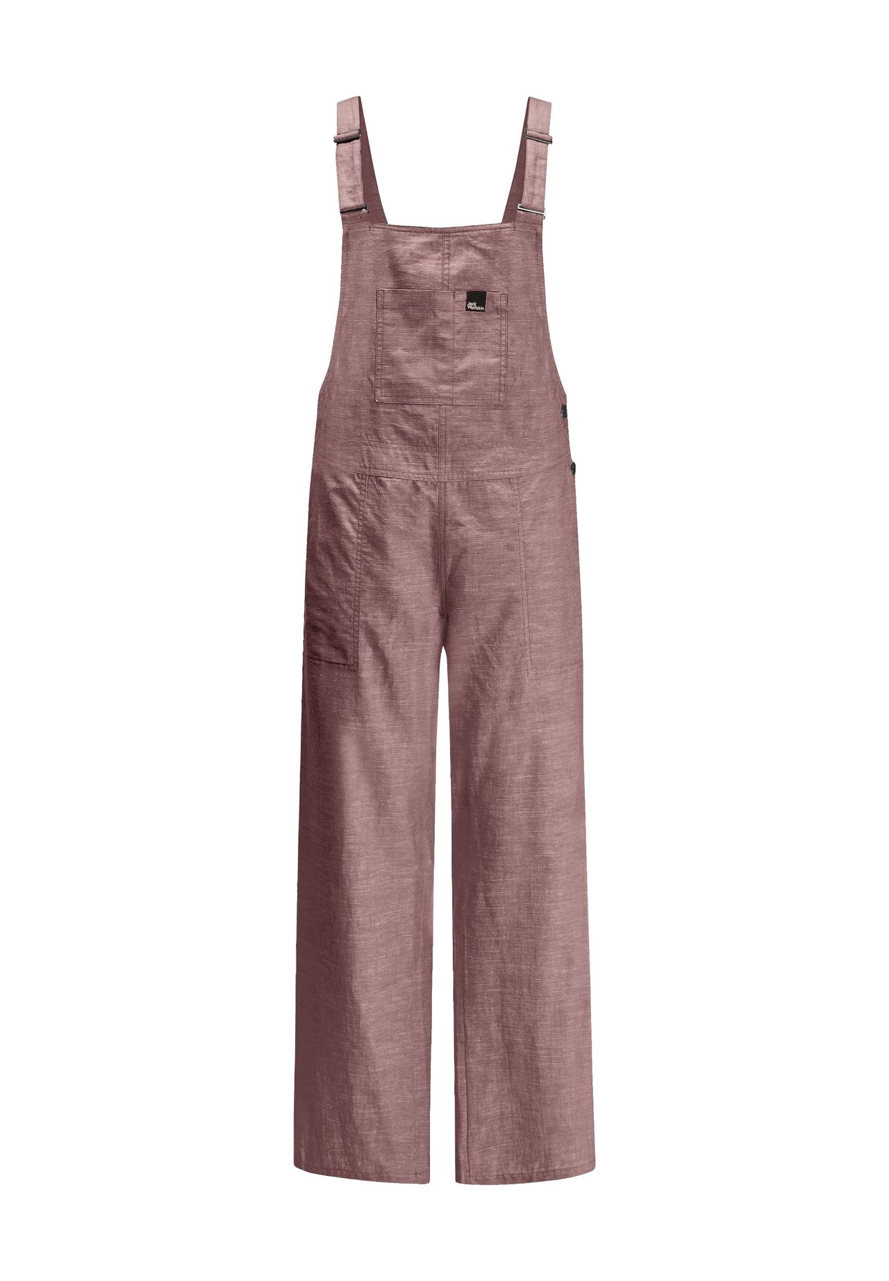 Jack Wolfskin Latzhose 'Sandroute Dungare', luftig, Eingrifftaschen, für Damen, lila, XL