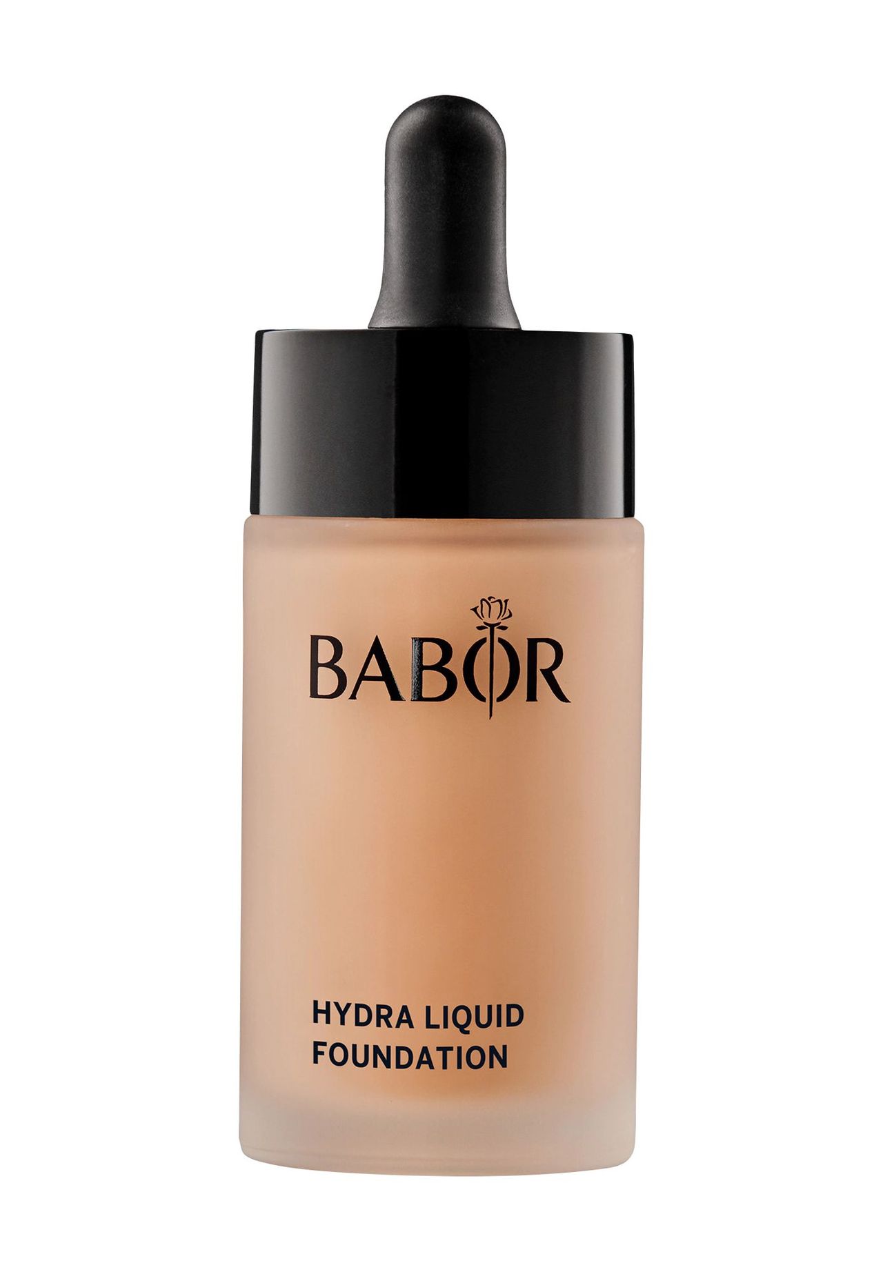 BABOR Make-up Hydra Liquid Foundation, Gesichts Make-up, foundation, Fluid, braun (14 HONEY), natürlich|strahlend, Deckkraft: Mittel,