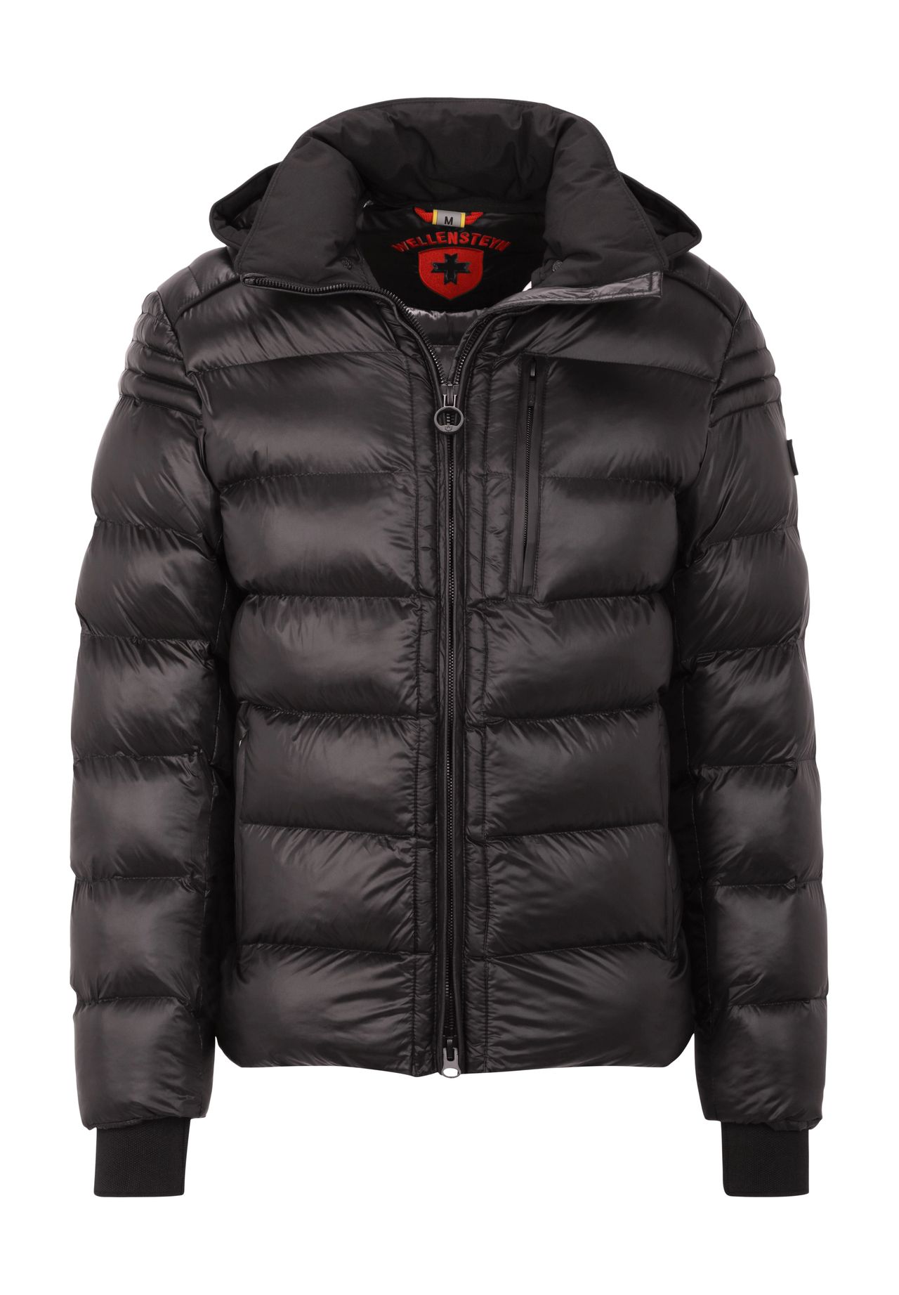 WELLENSTEYN Blackjack Steppjacke, wasser- und windabweisend, für Herren, schwarz, M