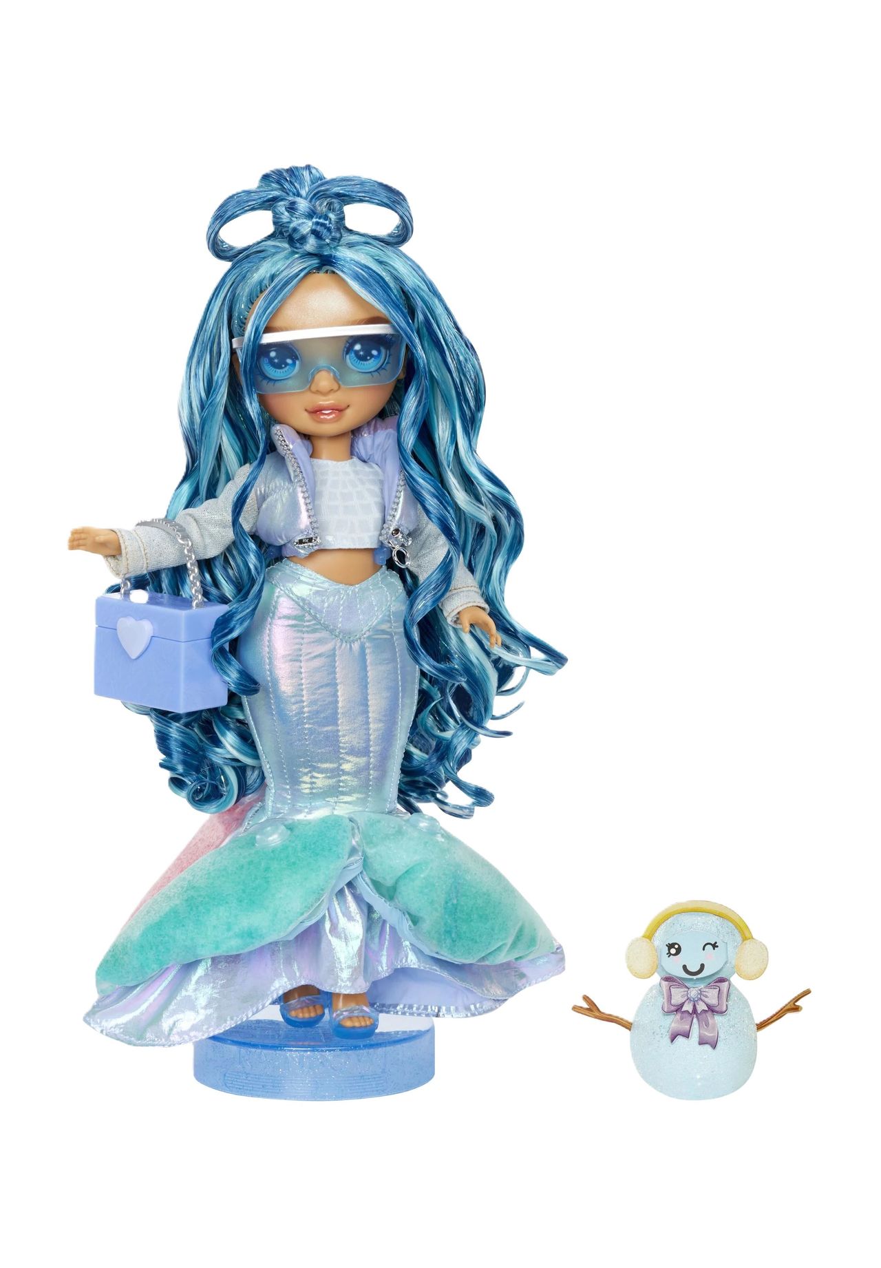 RAINBOW HIGH™ Modepuppe 'Winter Wonderland Skyler', blau