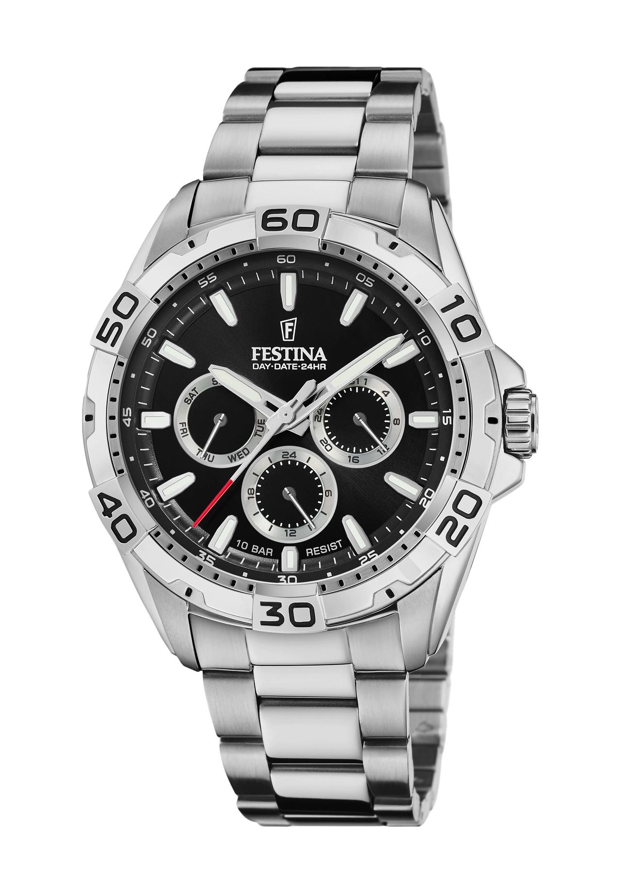 FESTINA Herren Multifunktionsuhr 'F20623', SCHWARZ