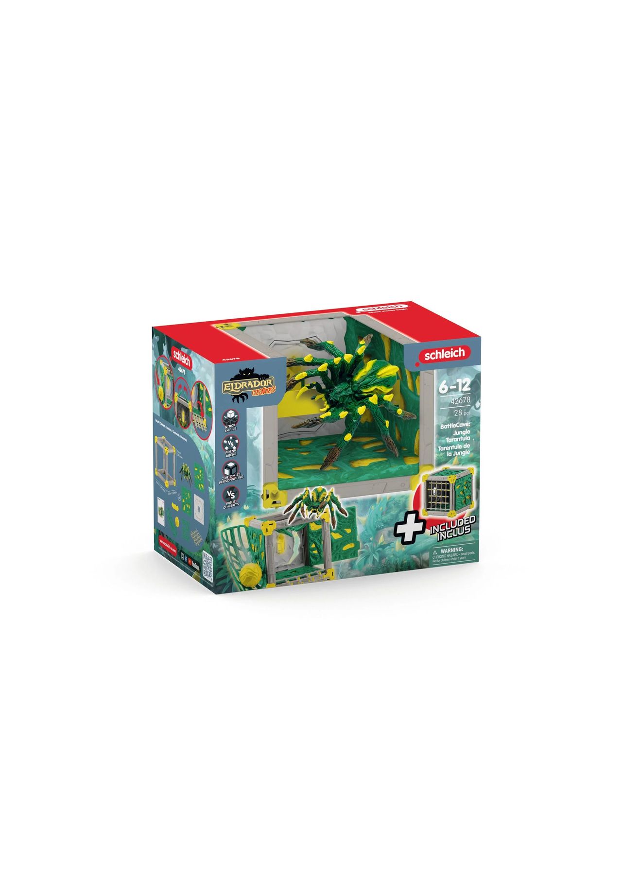 schleich® Eldrador® Creatures - BattleCave Dschungeltarantel 42678