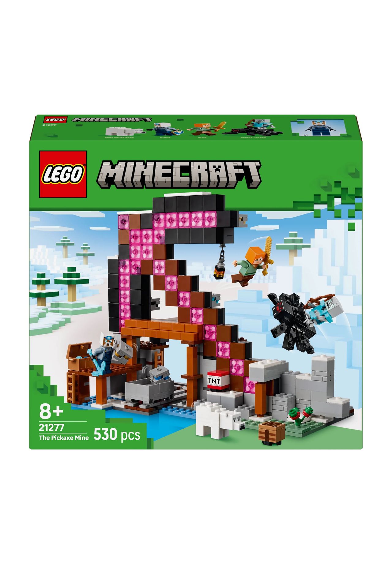 LEGO® Minecraft® - 21277 Die Spitzhackenmine
