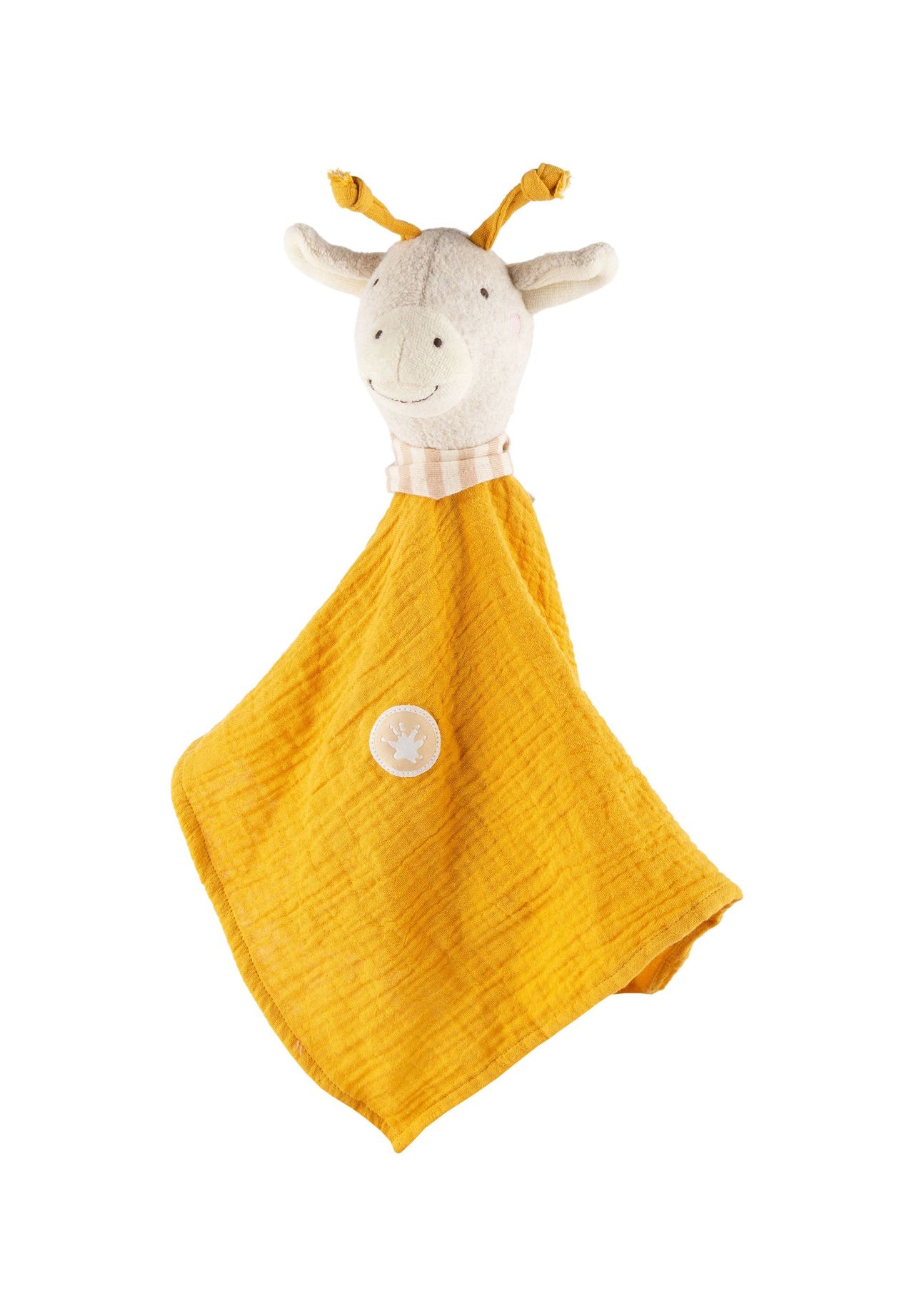 sigikid® Schnuffeltuch Trösterchen Giraffe Baby Geschenk, für Babys und Kleinkinder, gelb, 99