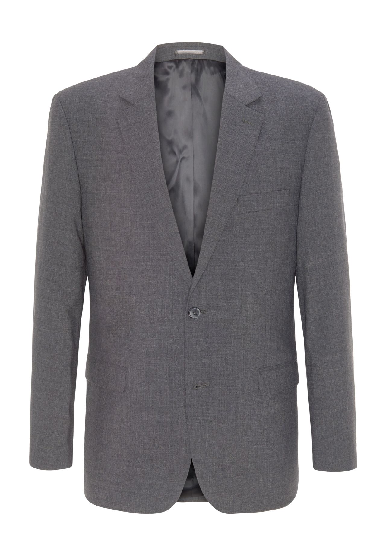 DUNMORE Sakko, Modern-Fit, Reverskragen, für Herren, grau, 54