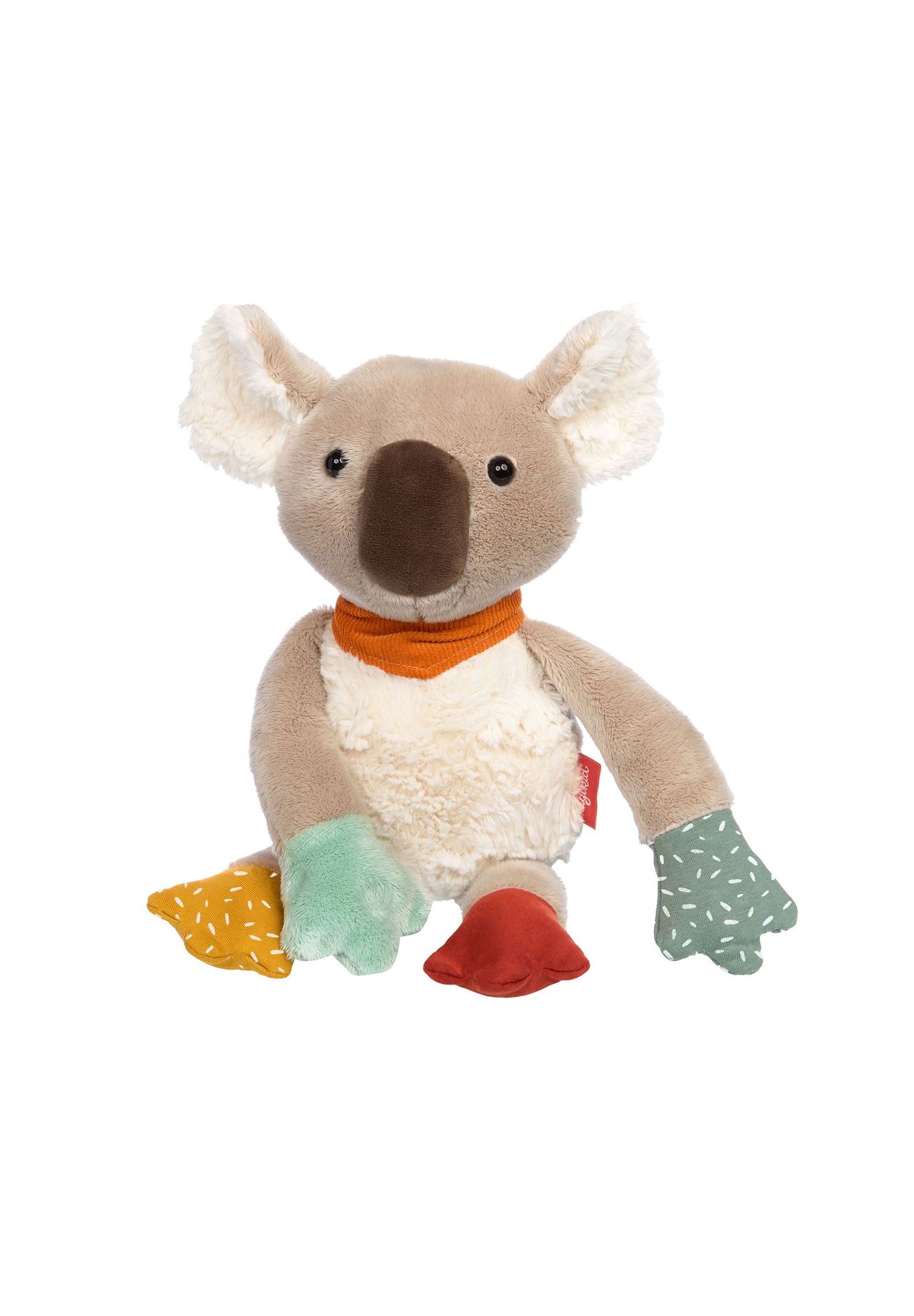 sigikid® Koala Patchwork Sweety, für Babys und Kinder, grau|weiß, 99