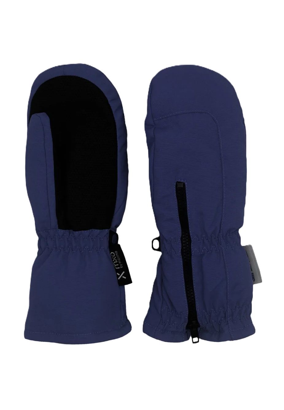maximo® Thermo-Fäustlinge, Reißverschluss, für Babys und Kleinkinder, blau, 3