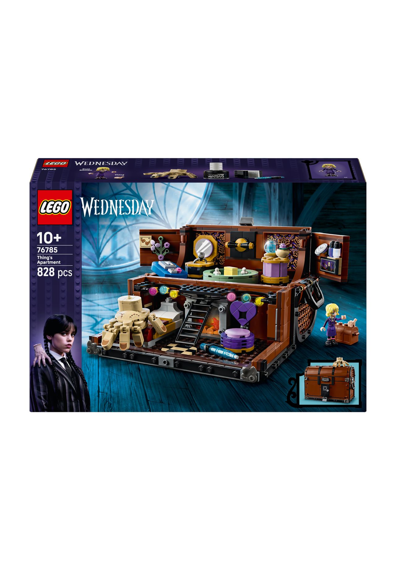 LEGO® Wednesday - 76785 Die Wohnung des Eiskalten Händchens, 152 MEHRFARBIG, 99