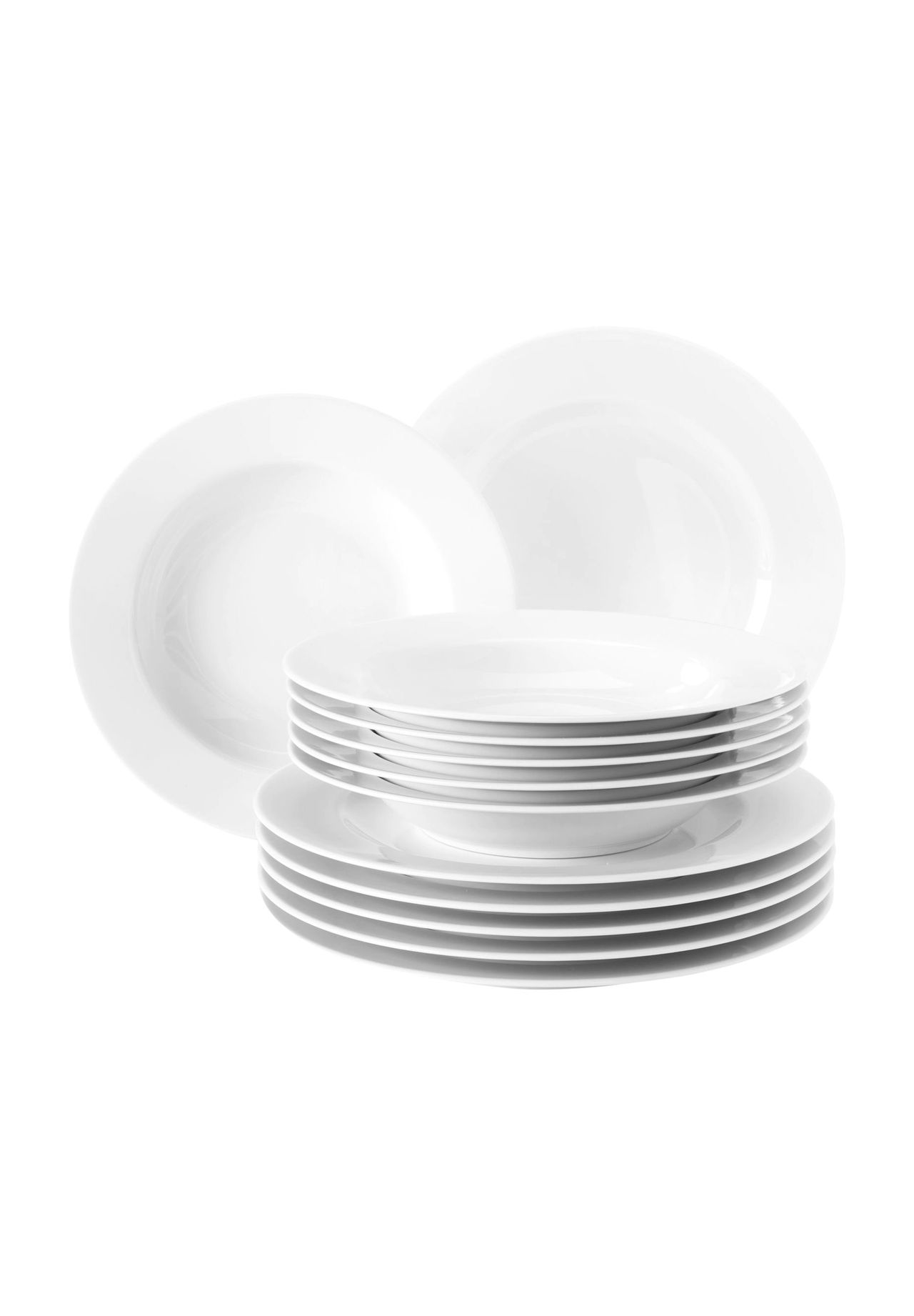 Seltmann Weiden Tafelservice-Set, 12-teilig, weiß, 99