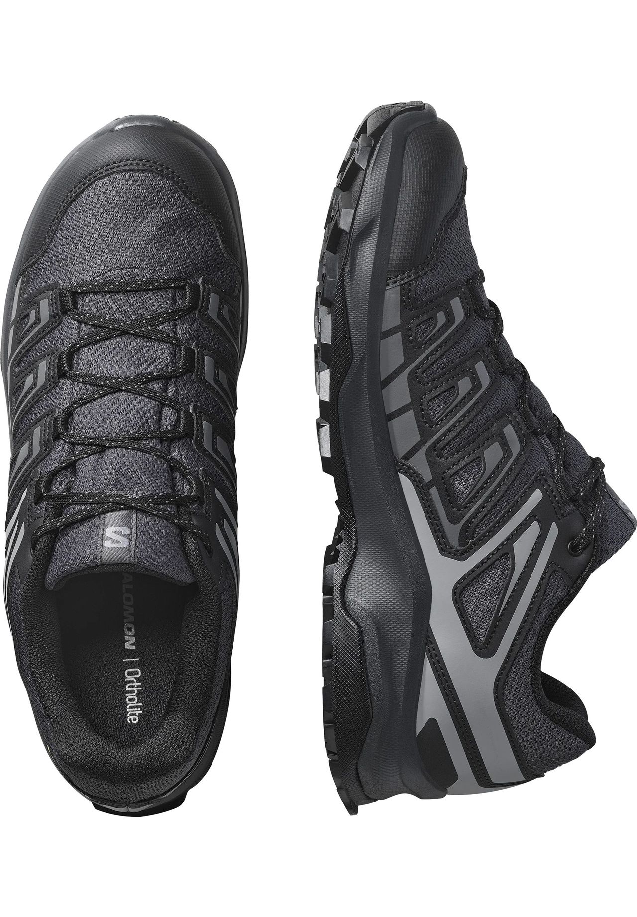 salomon Trekkingschuhe 'Extegra Gtx', atmungsaktiv, für Herren, schwarz, 45 1/3