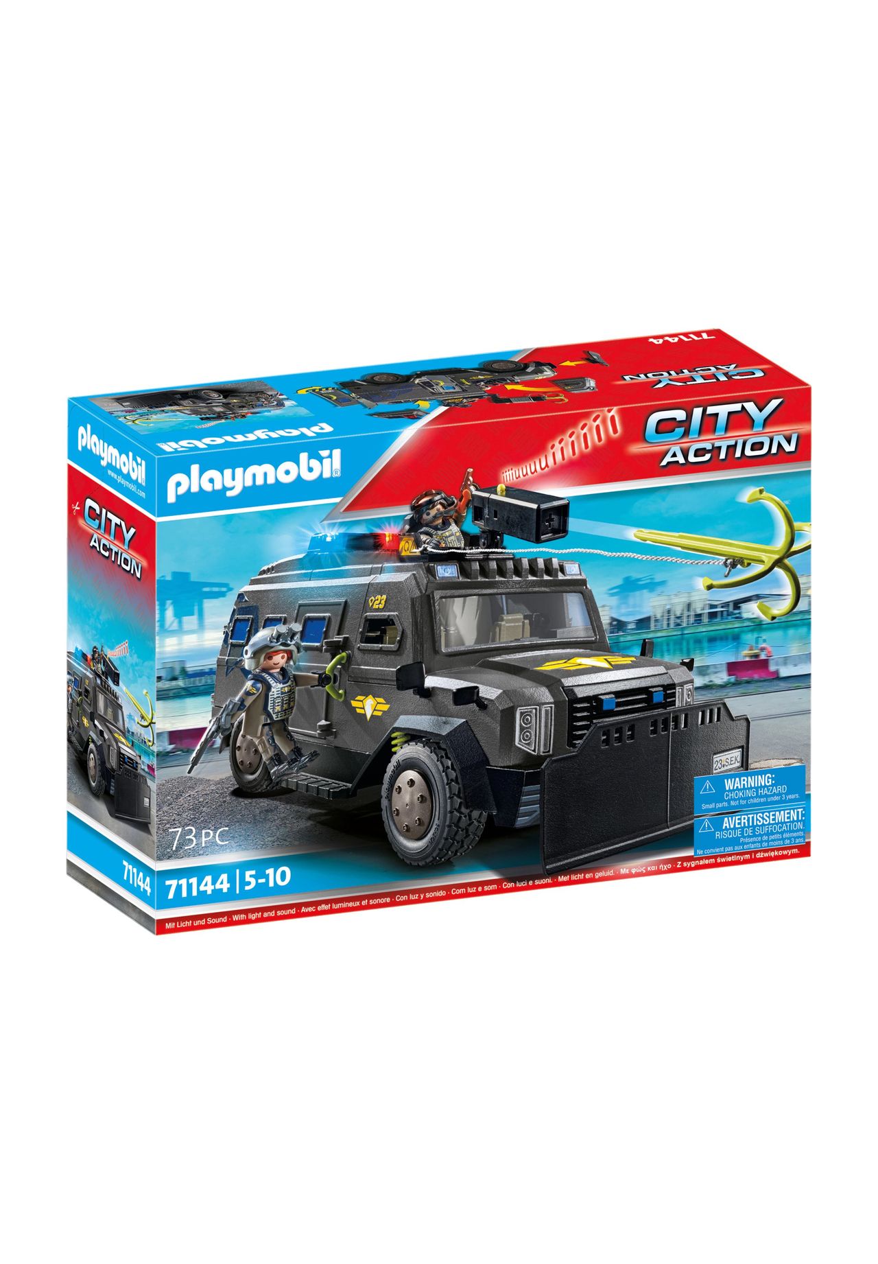 playmobil® City Action - SWAT-Geländefahrzeug 71144, DUMMY, 99