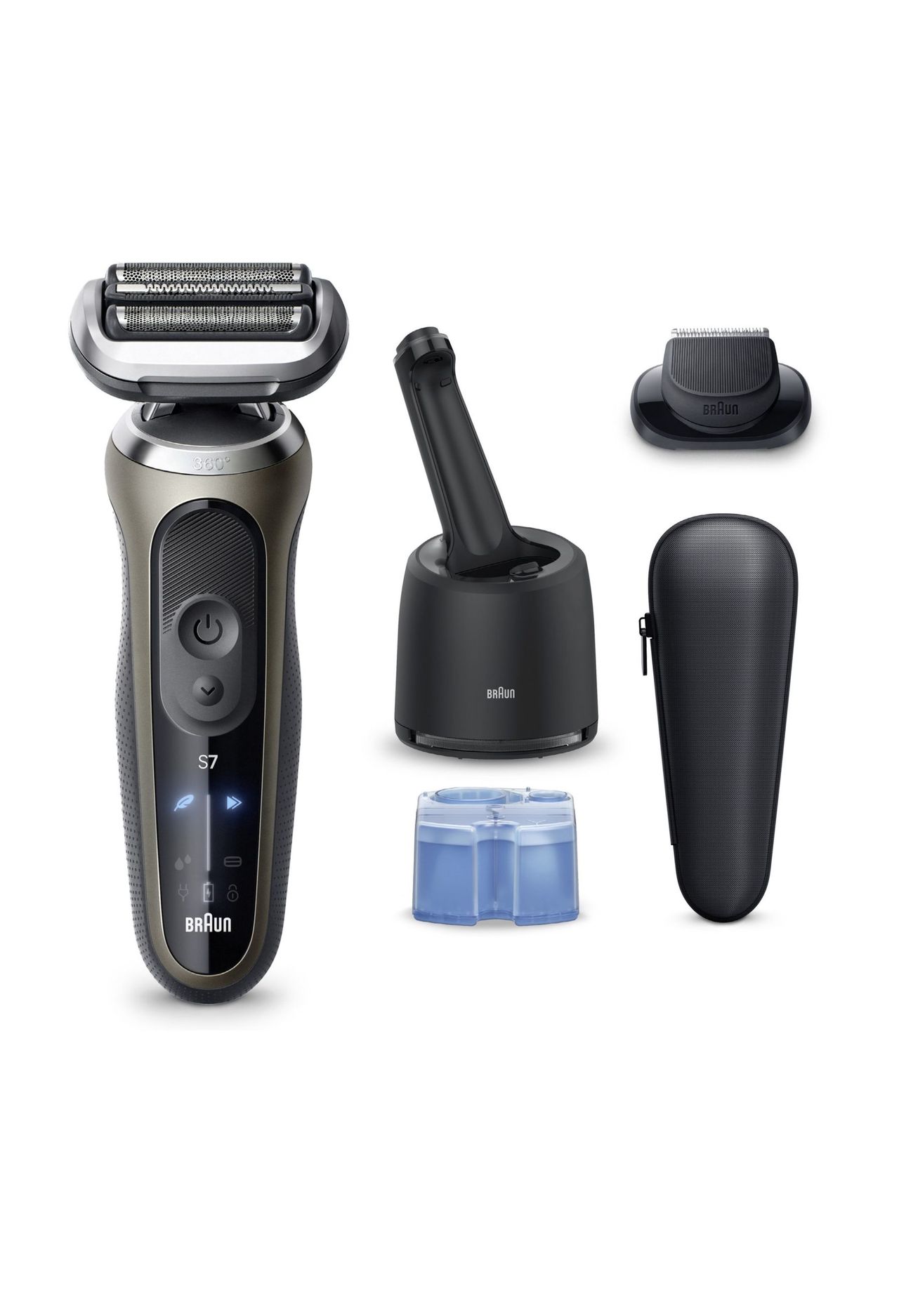 BRAUN Elektrorasierer 72-C, 4in 1 SmartCare Center, schwarz, 99