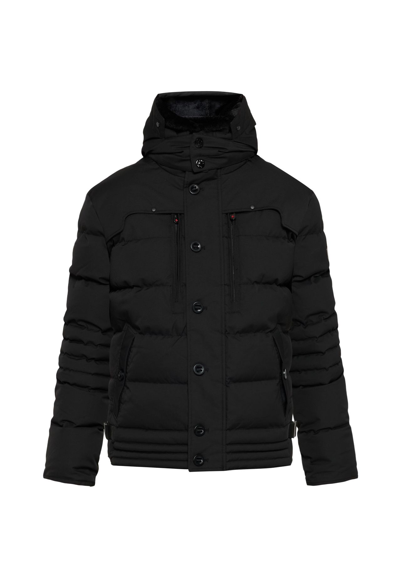 WELLENSTEYN Steppjacke Starstream, windabweisend, für Herren, schwarz, L