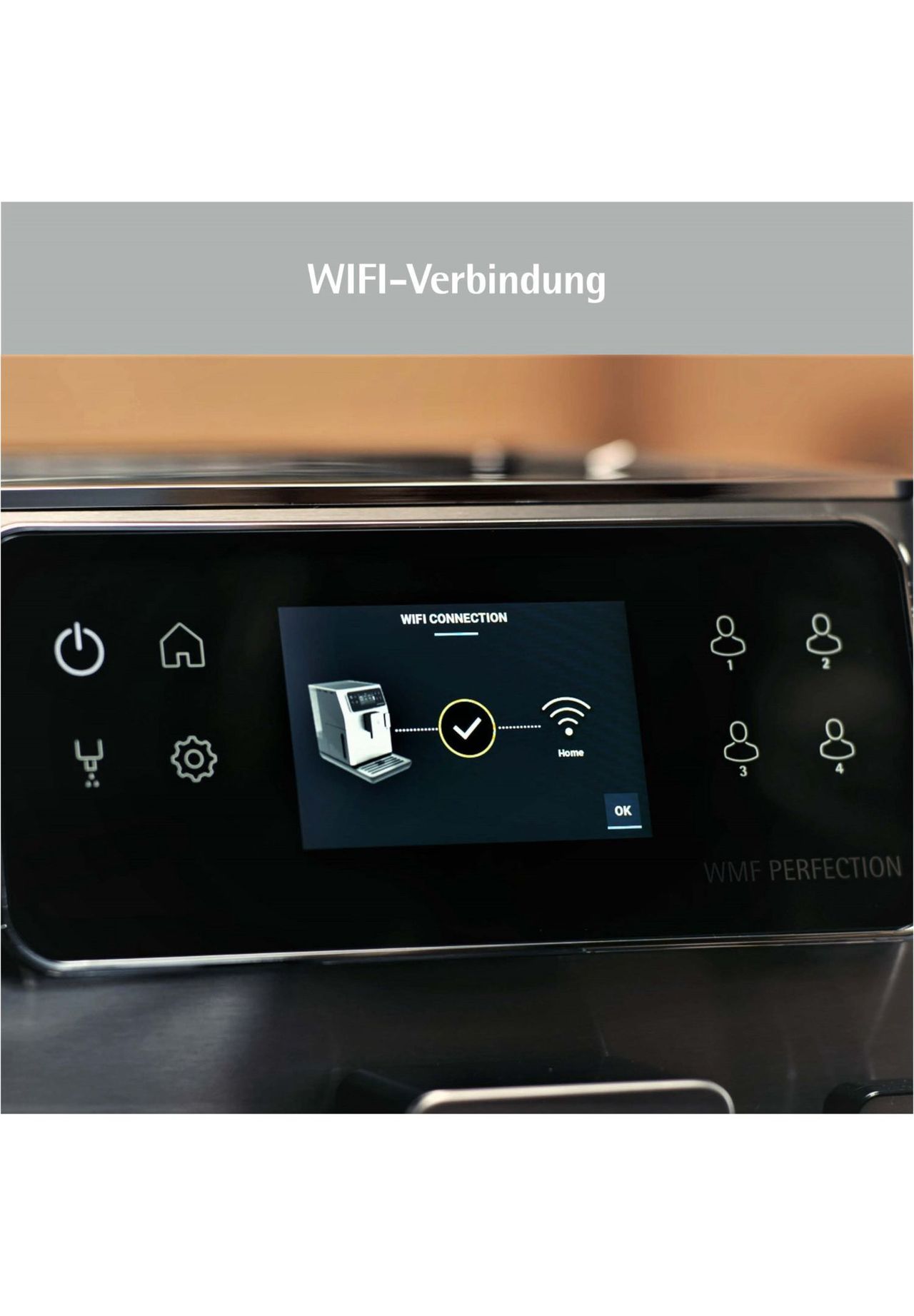 WMF Kaffeevollautomat 'Perfection 640', 1550 Watt, schwarz|silber, 99