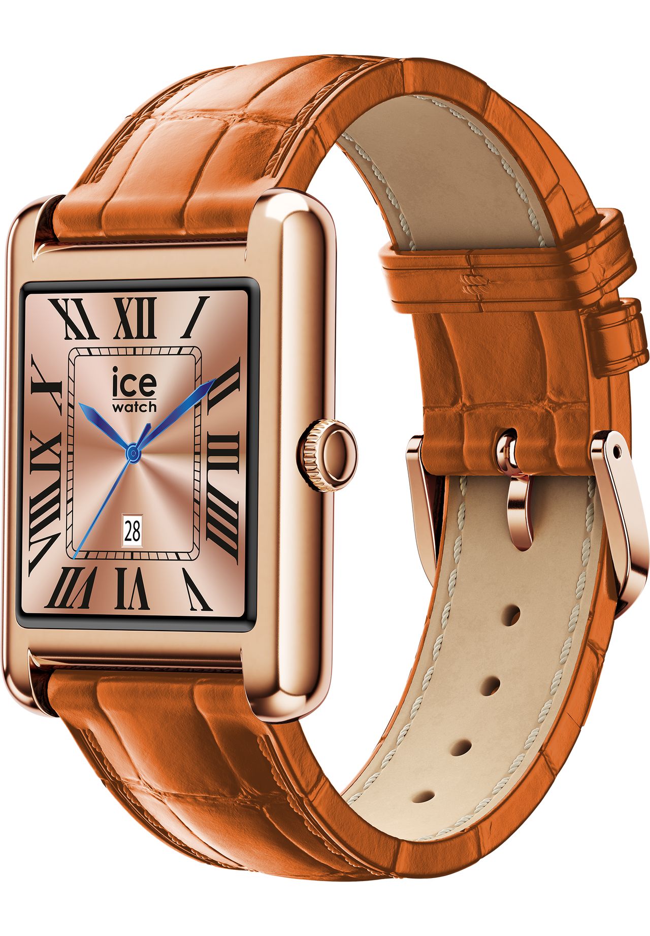 ice watch Damen Smartwatch '025383', CROCO-COGNAC/ROSE, 99