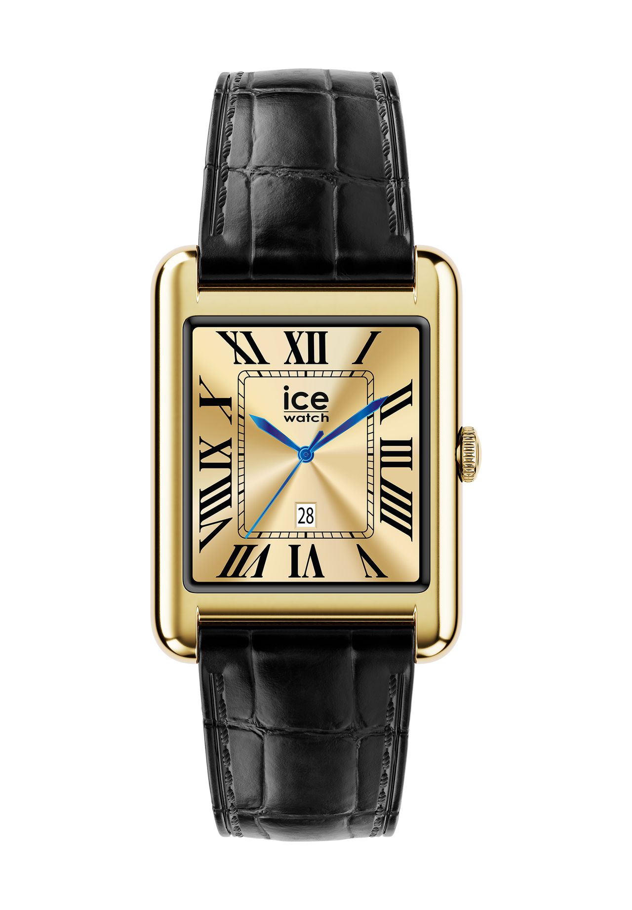 ice watch Damen Smartwatch '025285', CROCO/SCHWARZ/GOLD, 99