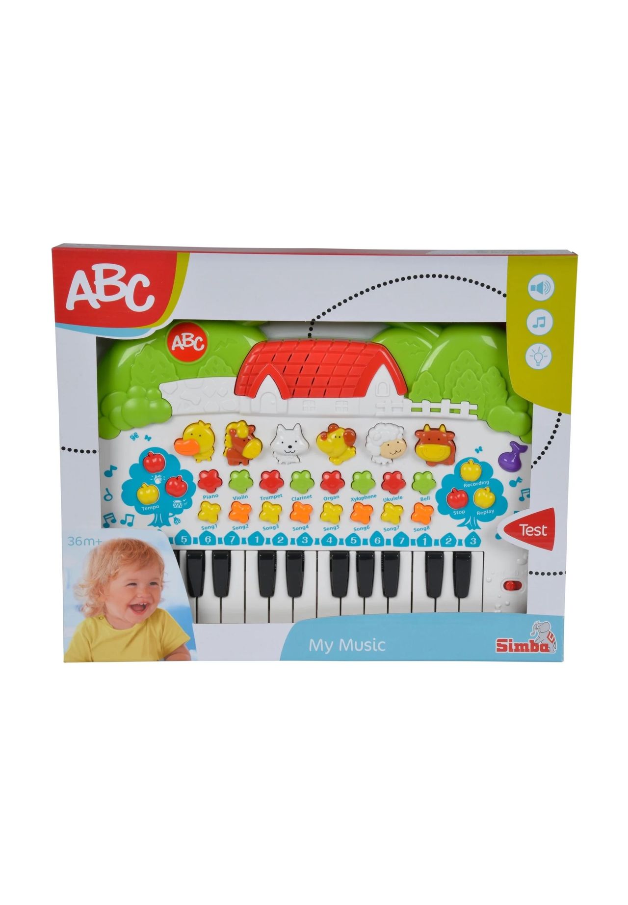 Simba ABC Tier-Keyboard