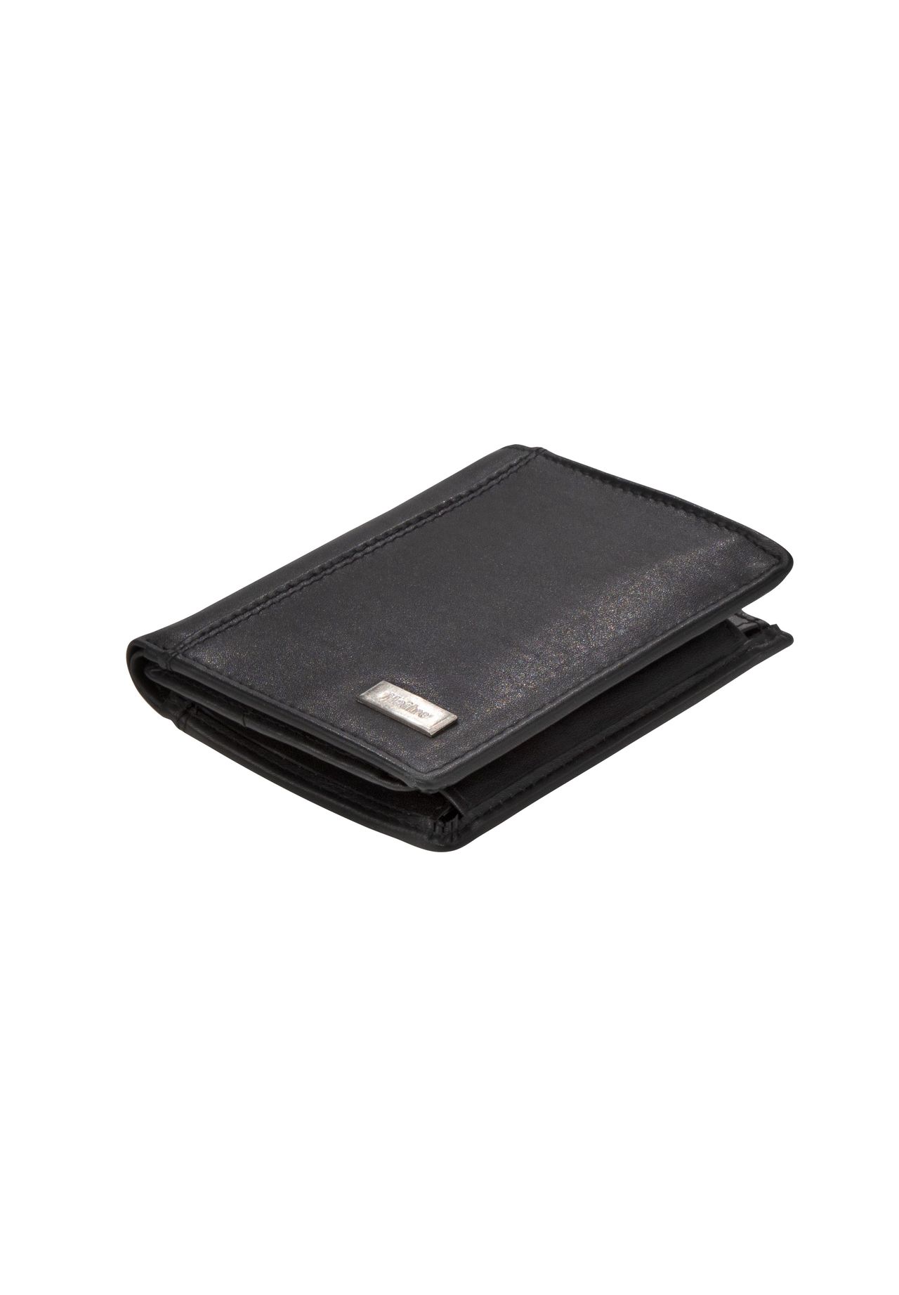 Maître Portemonnaie, Leder, Logo, RFID-Schutz, schwarz, 99